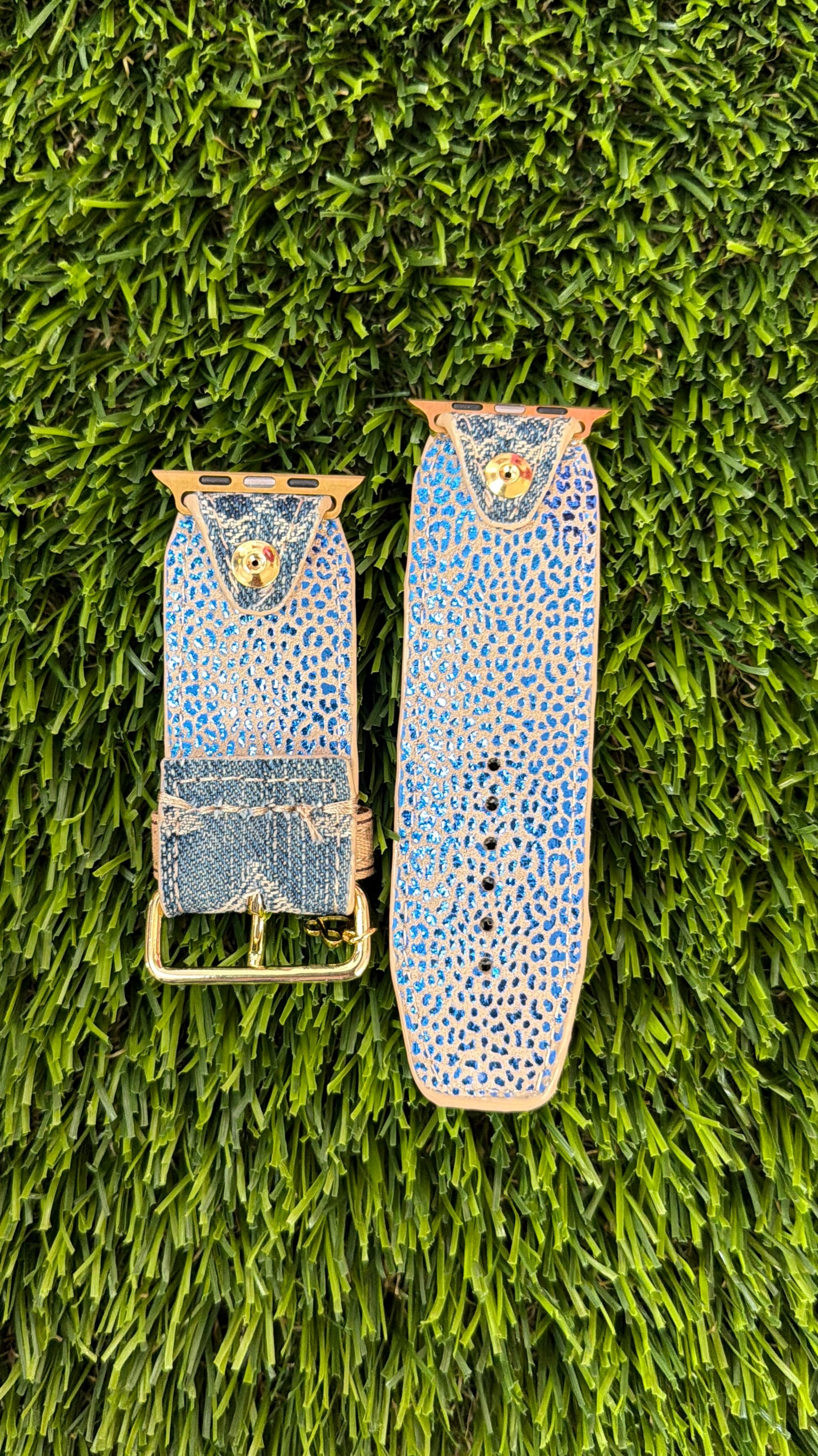 Authentic Upcycled Limited Edition LV Blue Denim