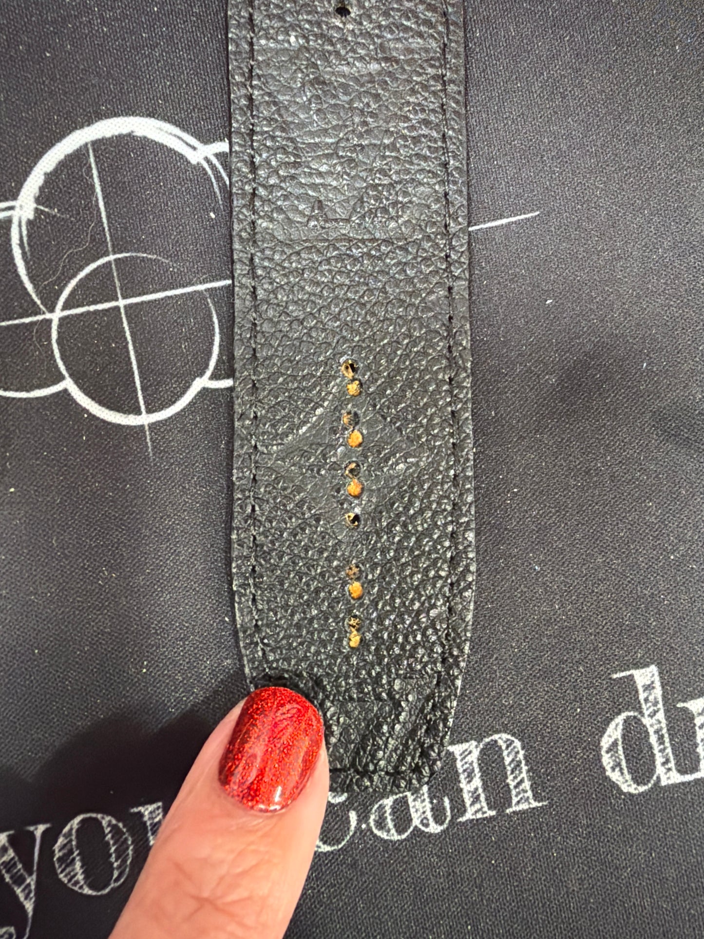 Blemished-Beta-Authentic Upcycled LV Rare Black Empreinte