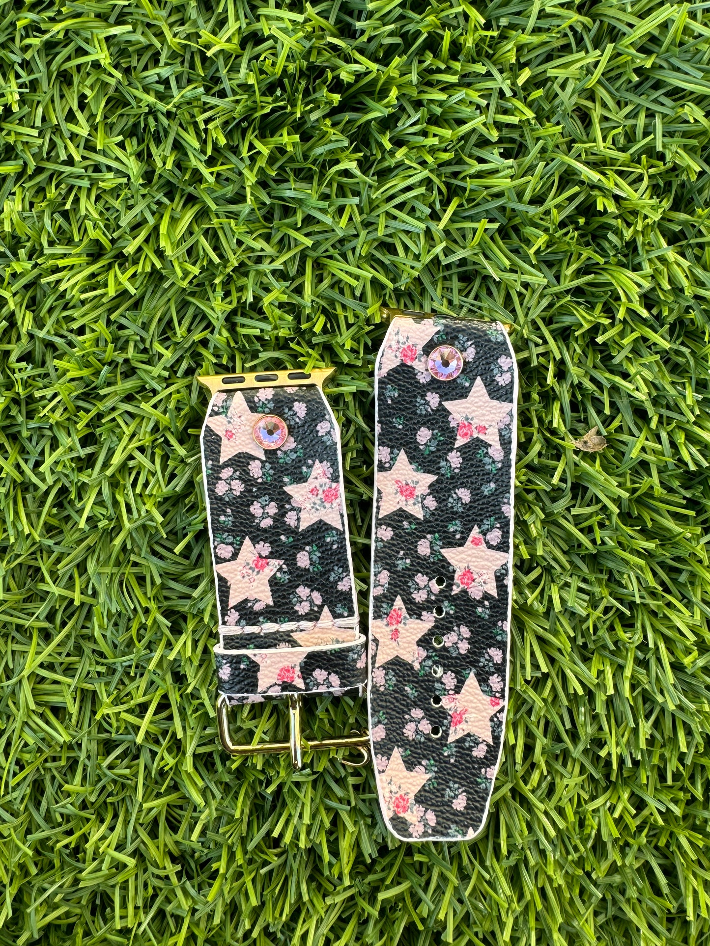 OTD-Authentic Coach Floral Pink Stars-Beta-Gold