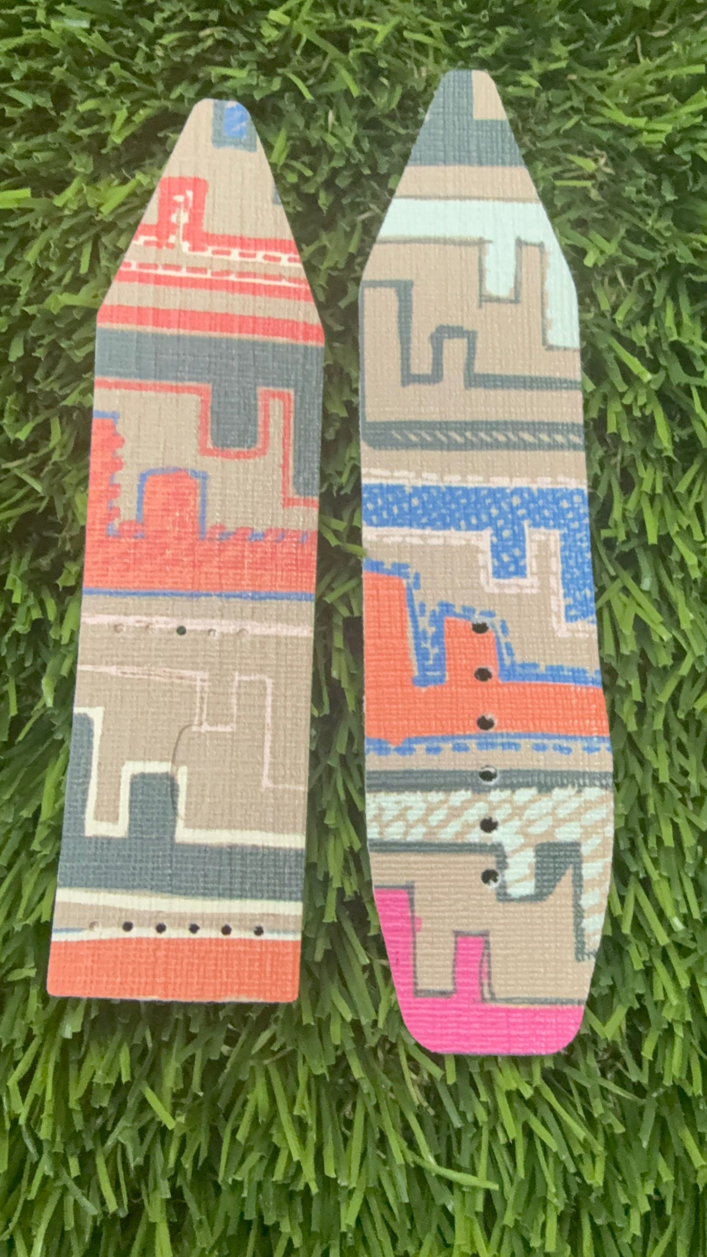 LC-Beta-Random-Authentic Upcycled Tan Colorful Fendi