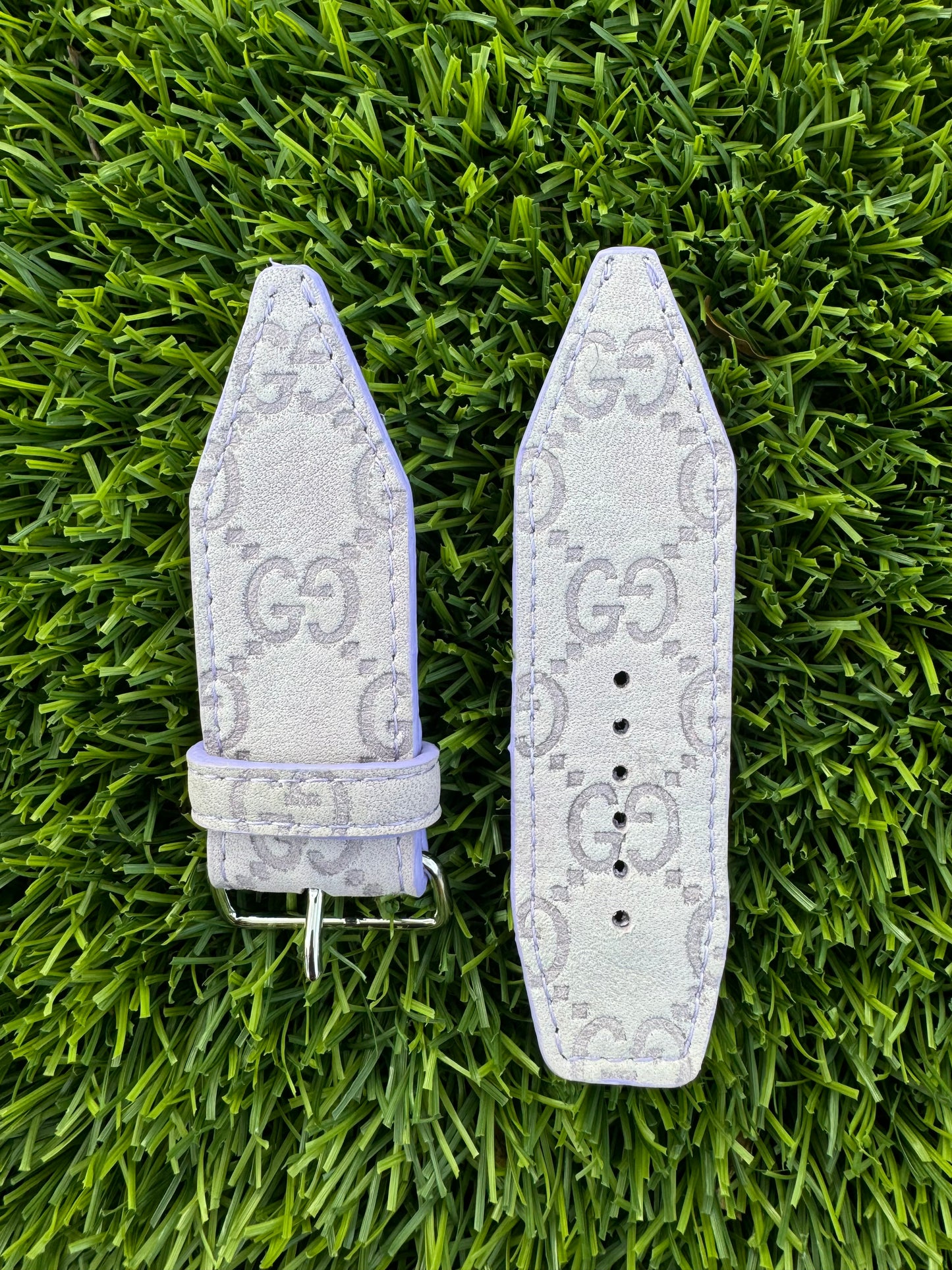 OTD-Blemished-Authentic Upcycled Lavender GG- Alpha Diamond
