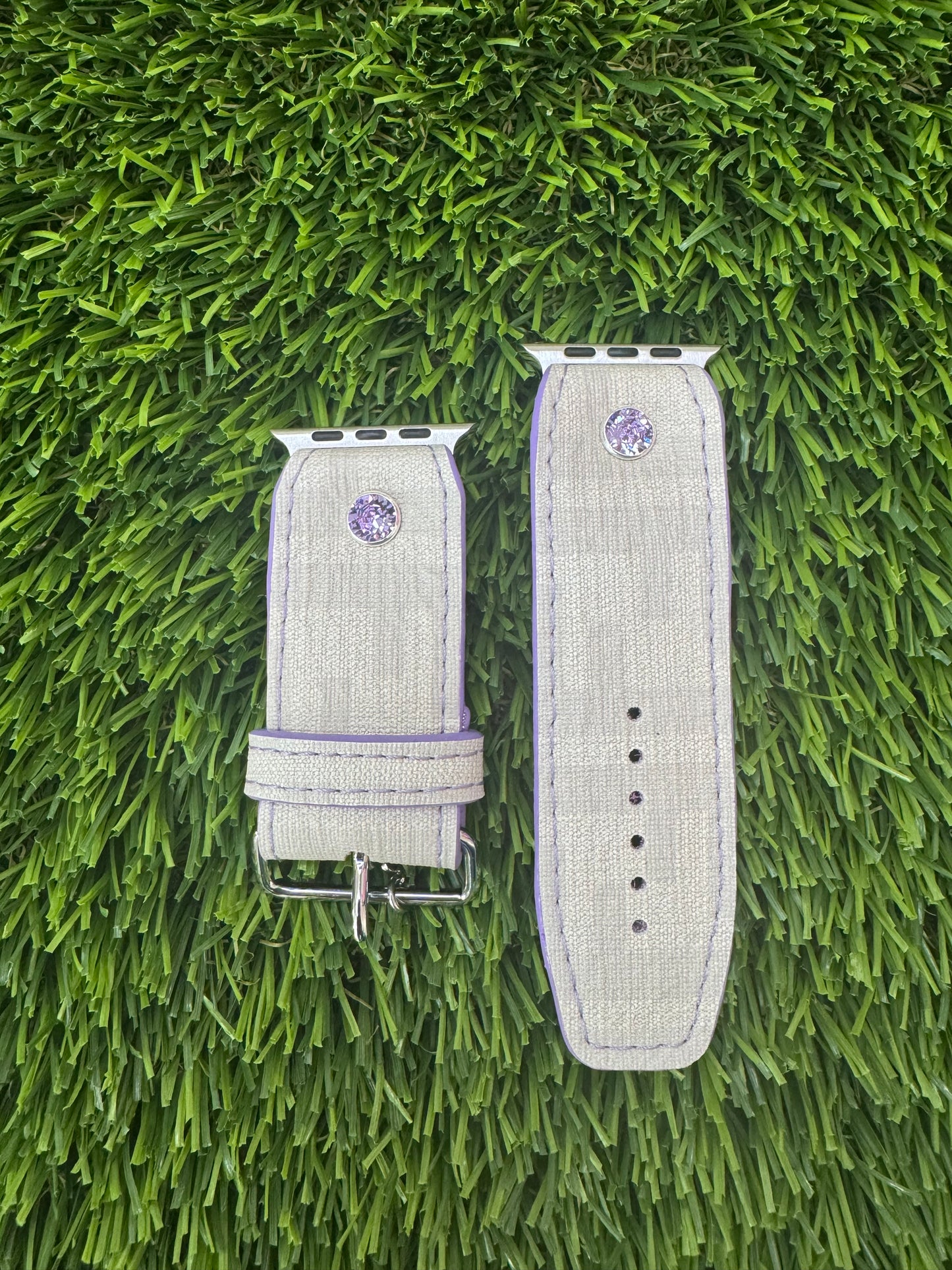 OTD- Beta- Purple-Authentic Upcycled Ivory Fendi