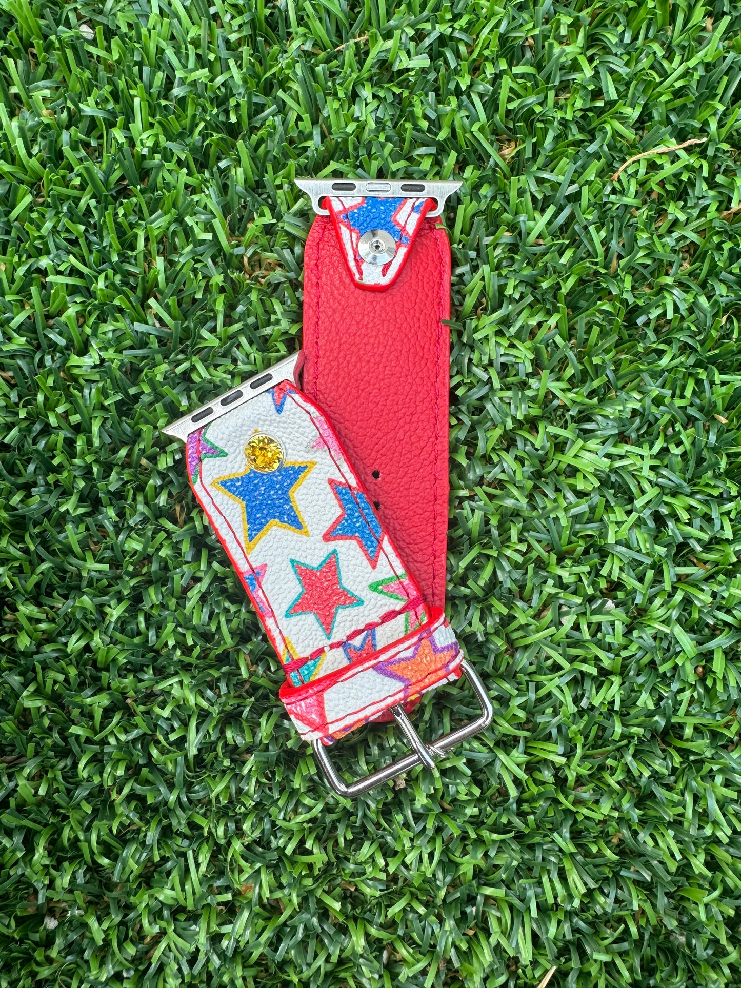 OTD- BETA-Authentic Upcycled Dooney & Bourke Color Penciled Stars