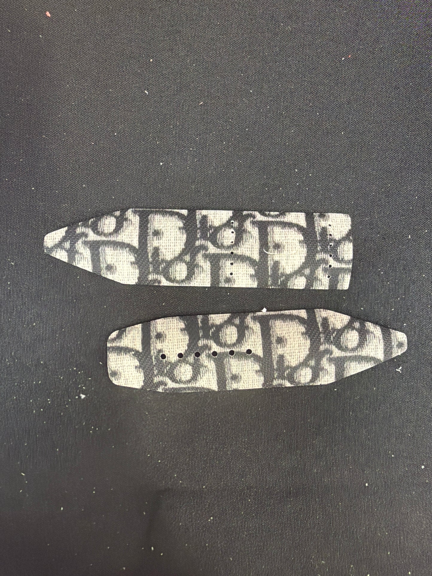 Blemished-LC-Alpha- Sideways-Authentic Upcycled Black Dior