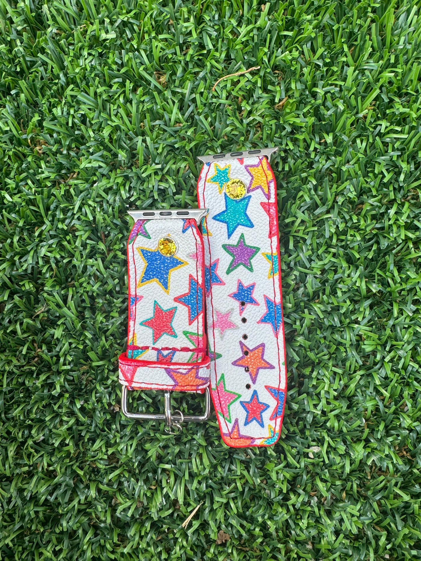 OTD- BETA-Authentic Upcycled Dooney & Bourke Color Penciled Stars
