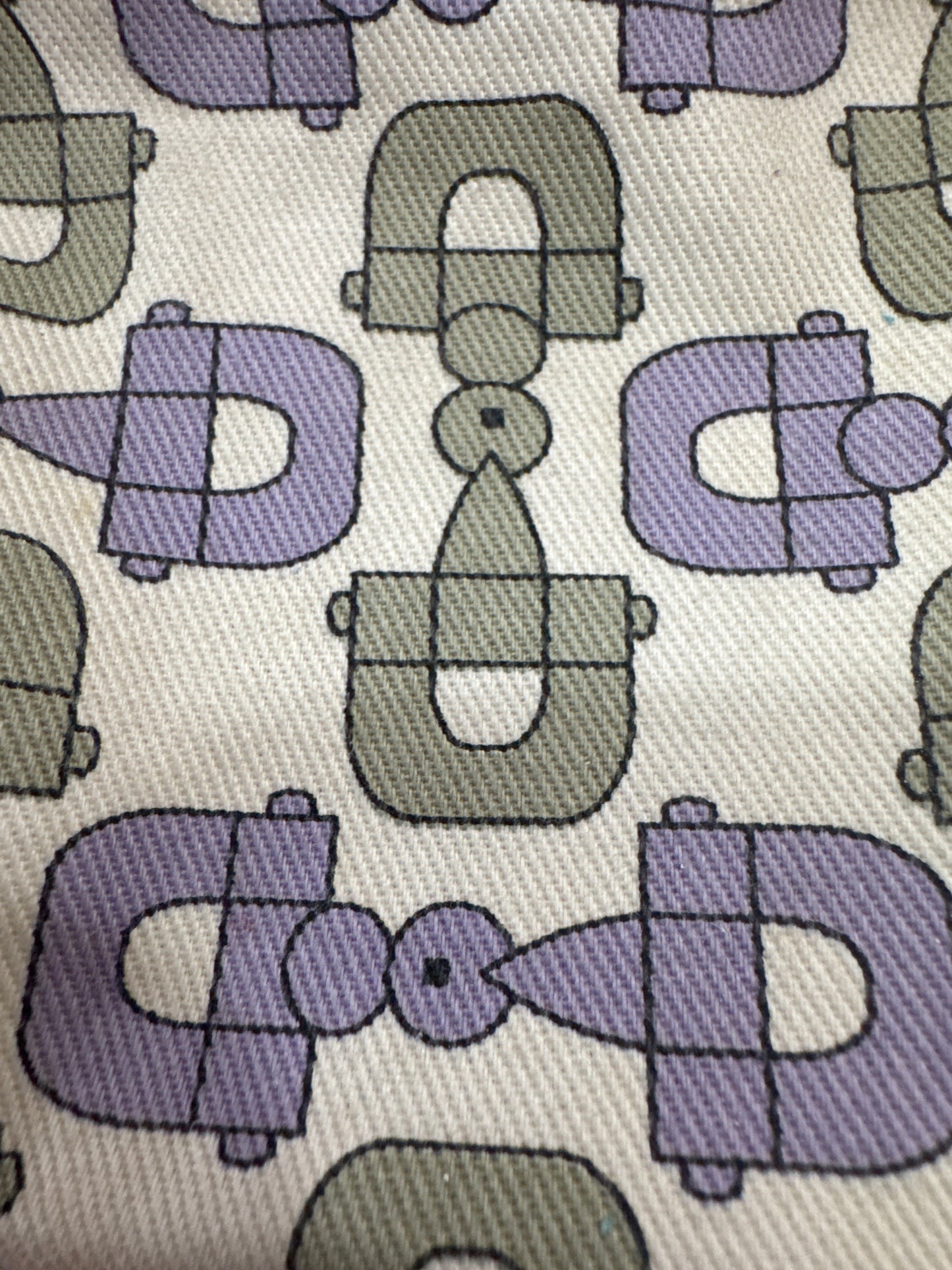 Authentic Upcycled GG Lavender Horsebit
