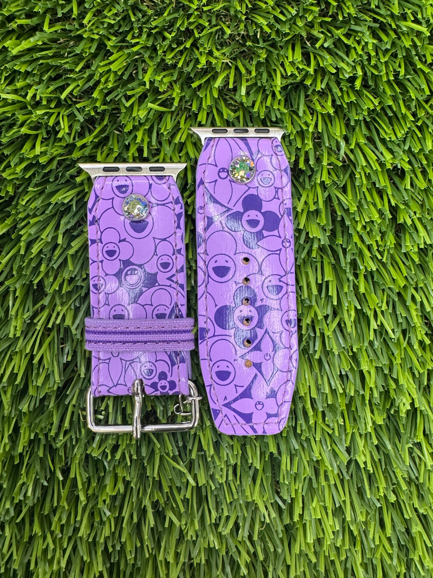 OTD- Alpha- Authentic Upcycled LV Purple Cosmic Blossom
