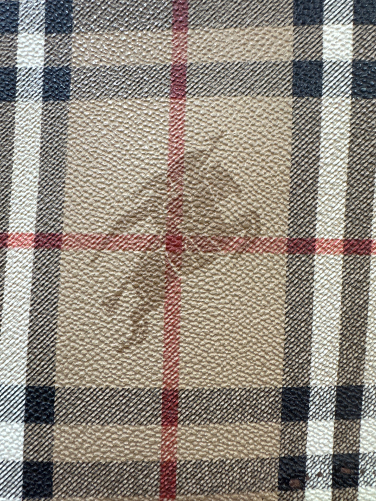 Authentic Upcycled Traditional Haymarket Burberry