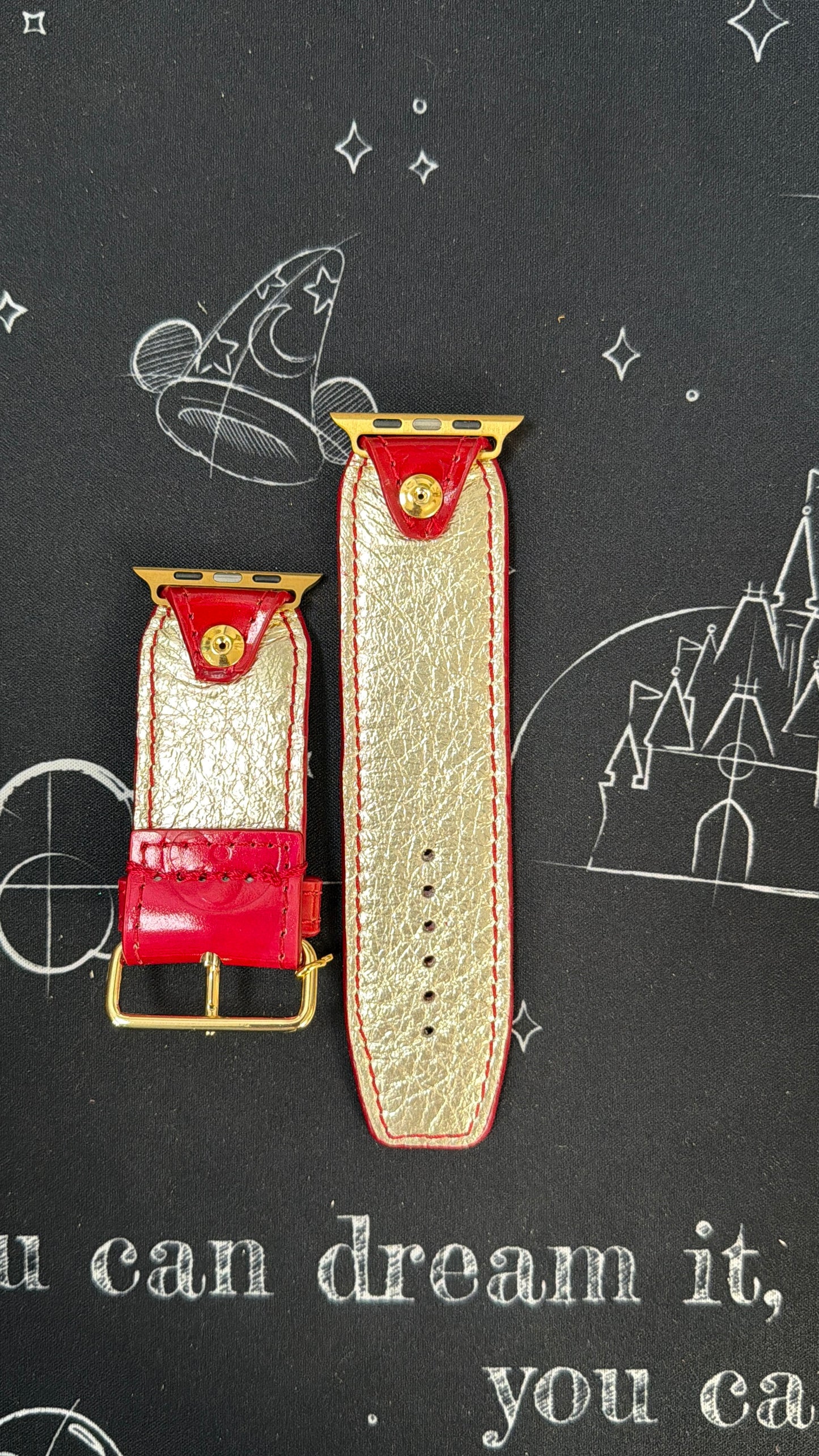 OTD-Gamma Authentic Upcycled LV "Ruby" Vernis-No Logo