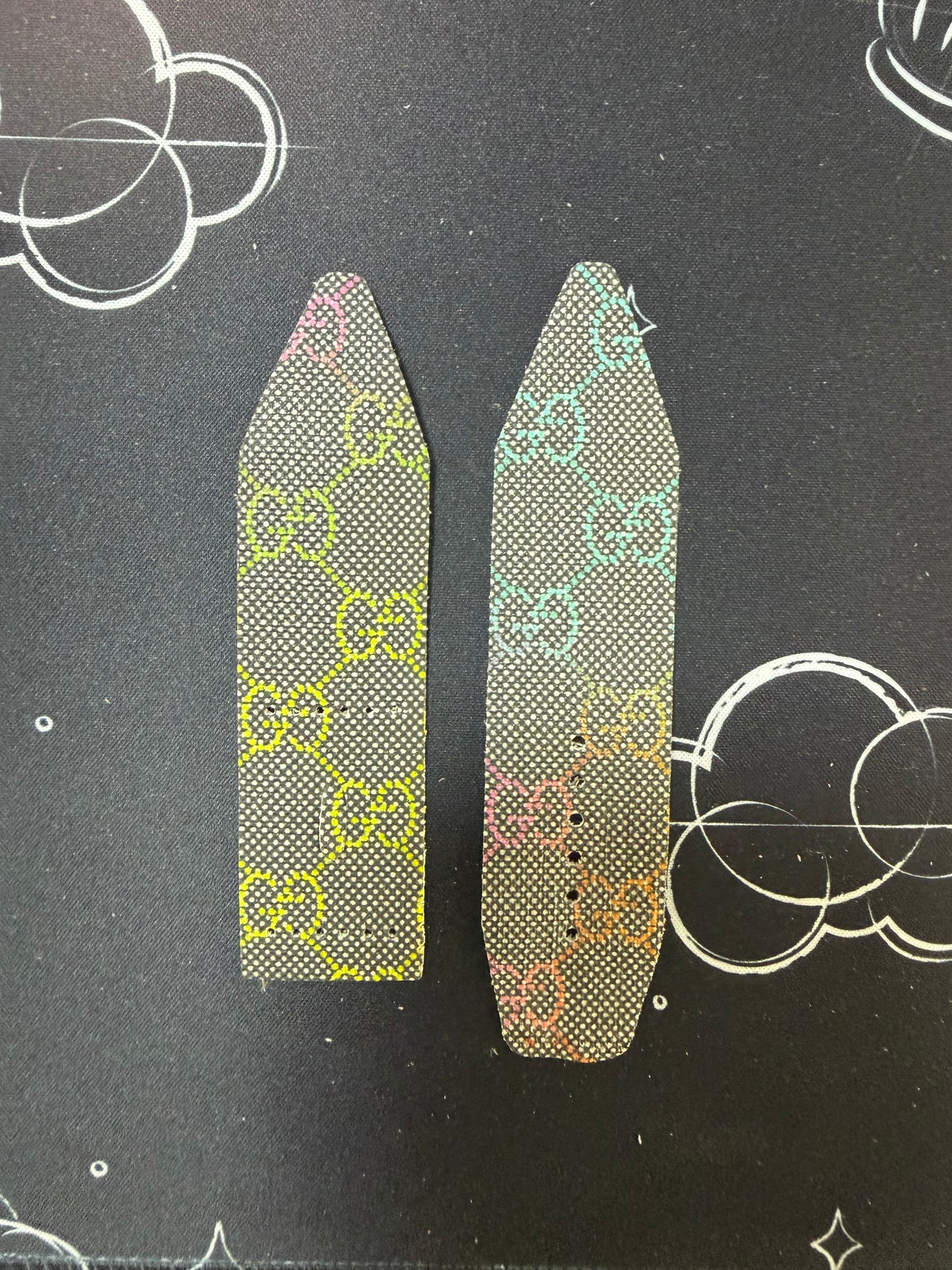 LC-Beta-Lime/Aqua-Authentic Upcycled Multicolored GG