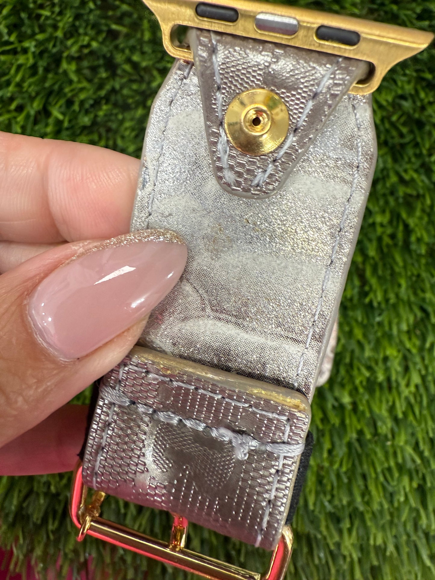Blemished-Beta-Authentic Upcycled Pewter GG Imprime