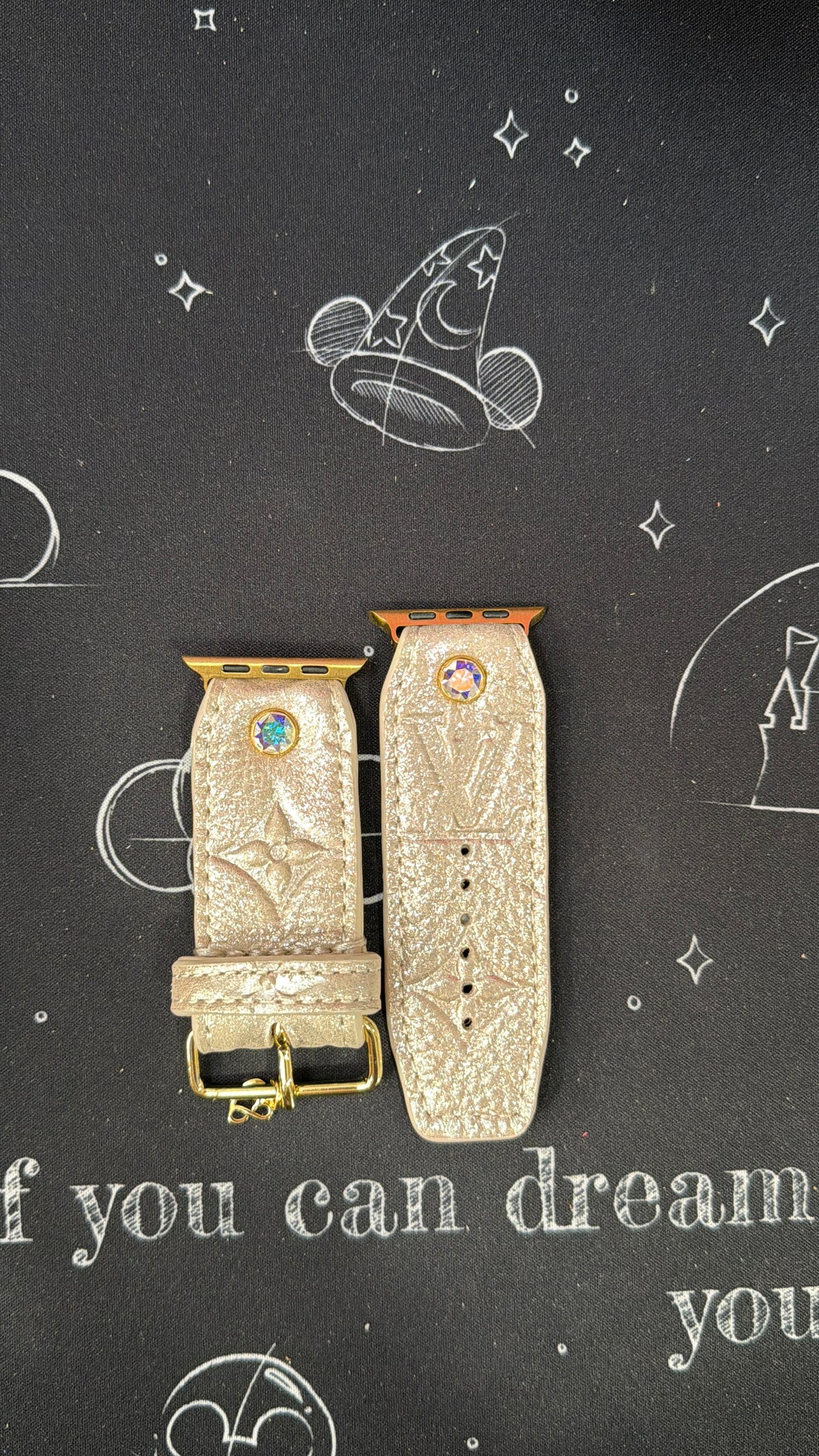 Authentic Upcycled LV Halo