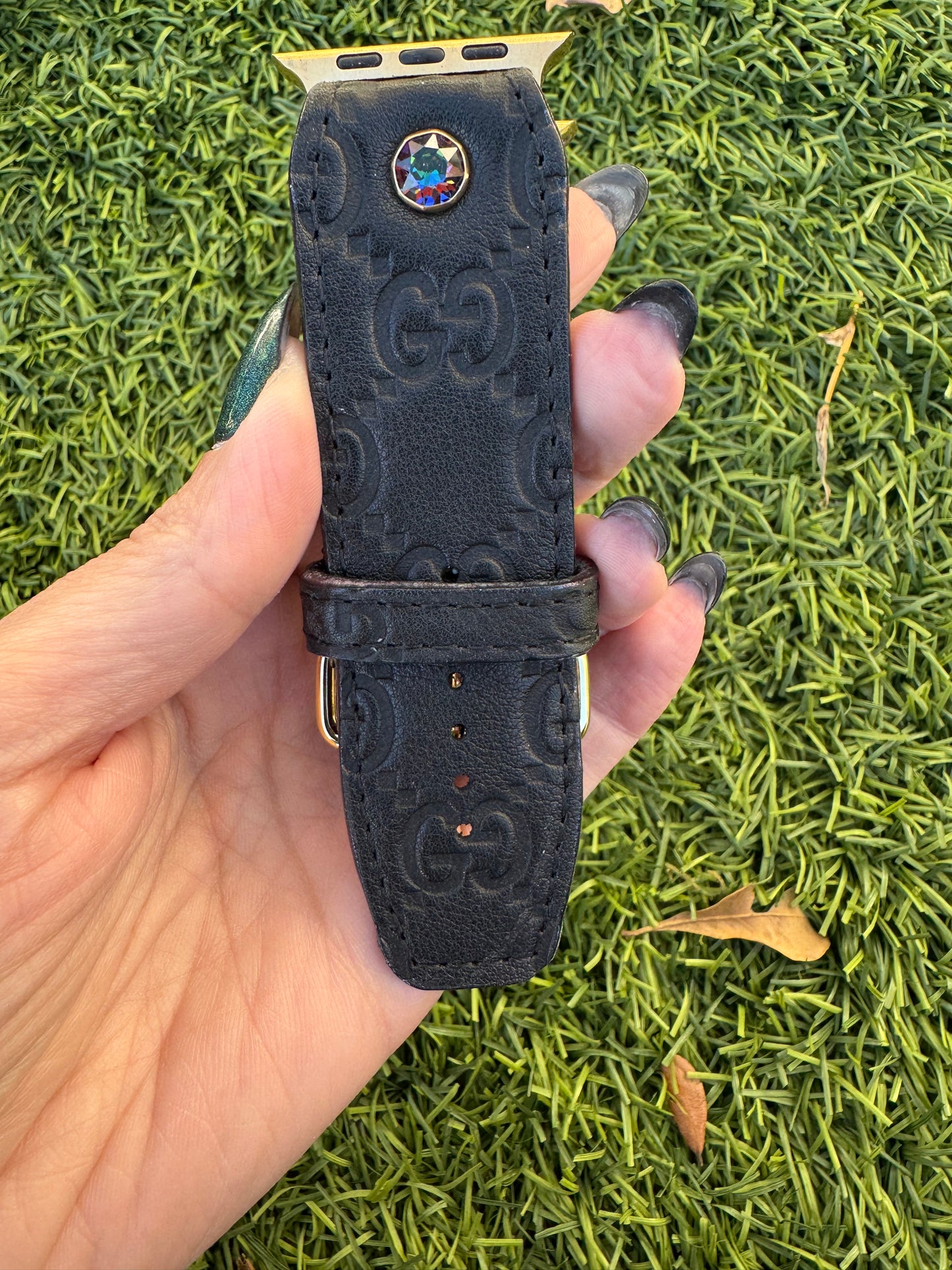 Authentic Upcycled Black GG