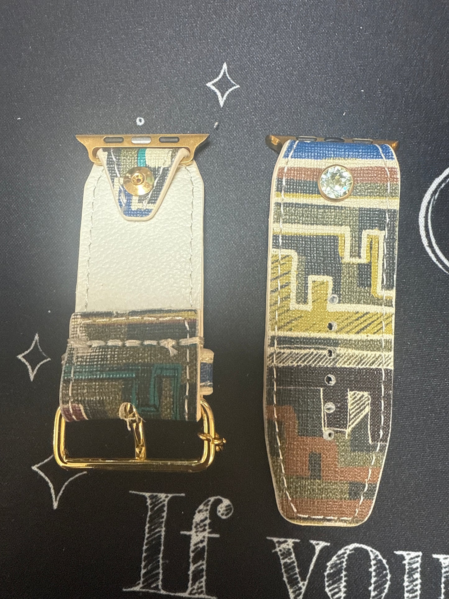 OTD-Gamma-Creme-Authentic Upcycled Olive Colorful Fendi