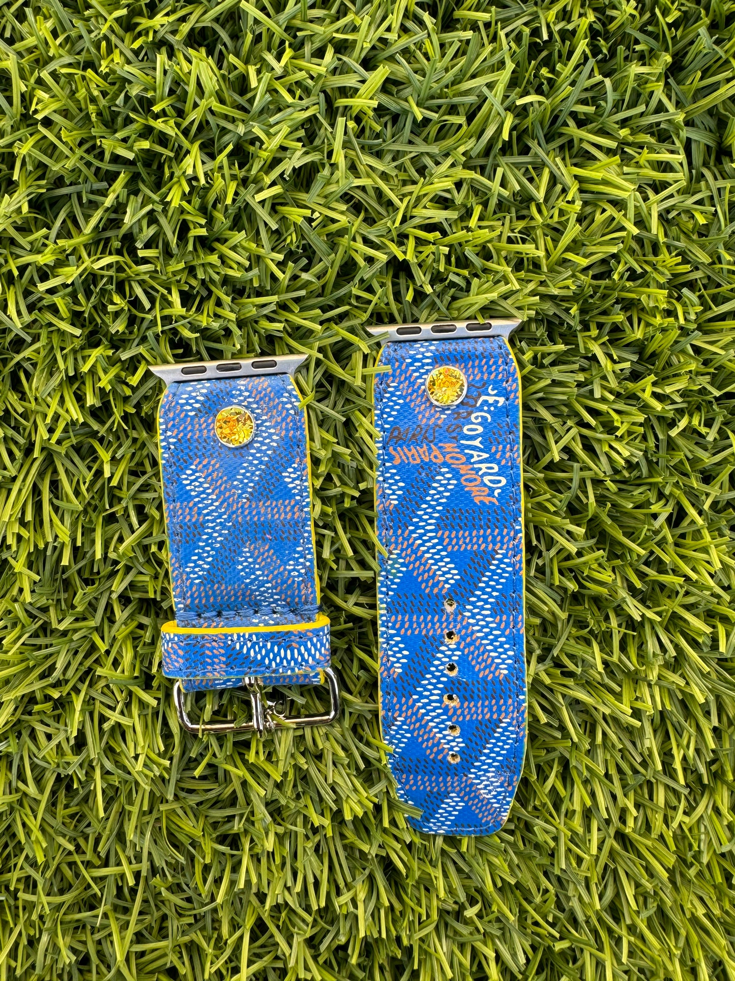 BLEMISHED-BETA-Authentic Upcycled Sky Blue Goyard