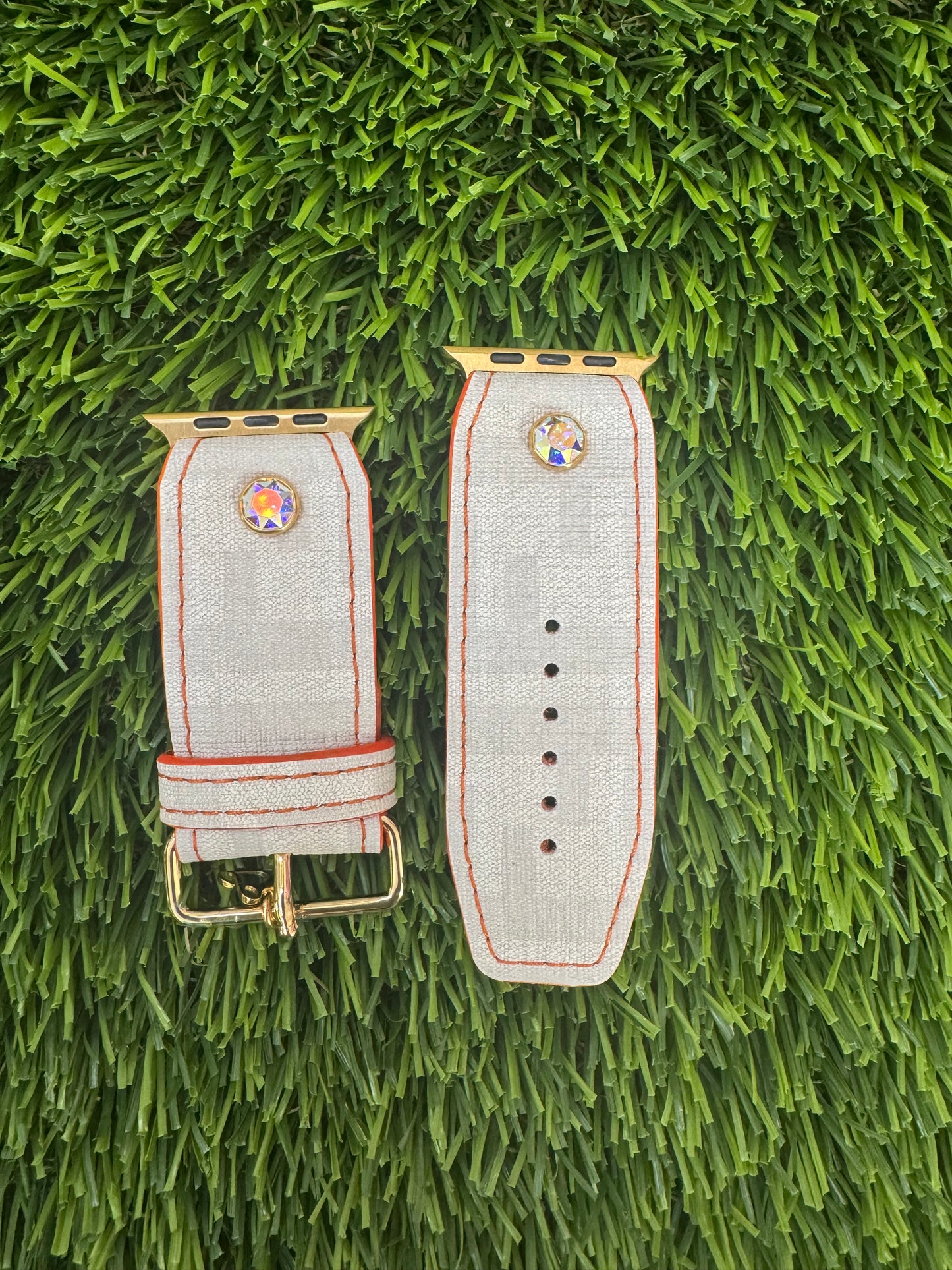 OTD- Alpha-Orange-Authentic Upcycled Ivory Fendi