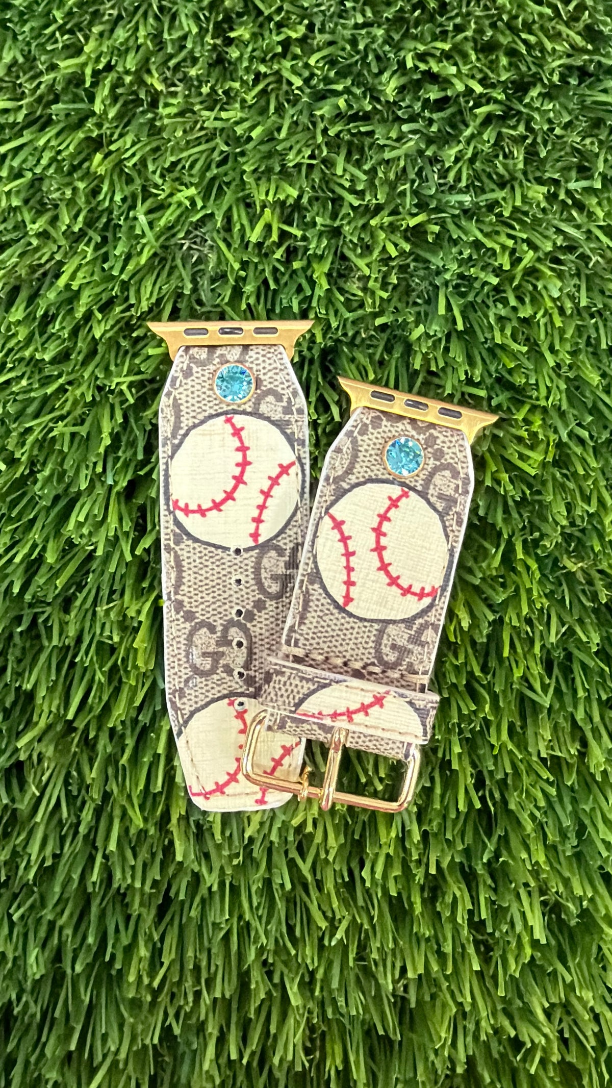 Authentic Upcycled GG Baseball