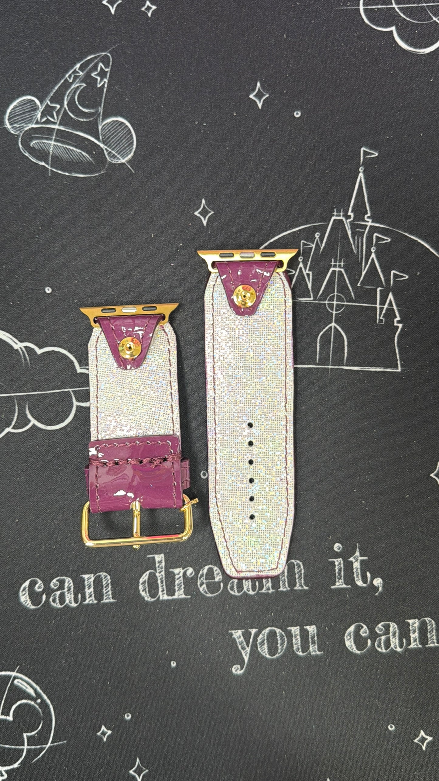 Rare Authentic Upcycled LV Amethyst (purple)