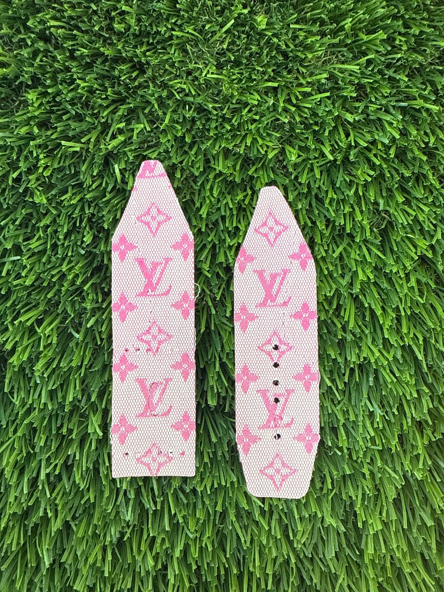 Blemish (Stitch Holes) LC-Alpha Authentic Upcycled Pretty in Pink LV Mini Lin