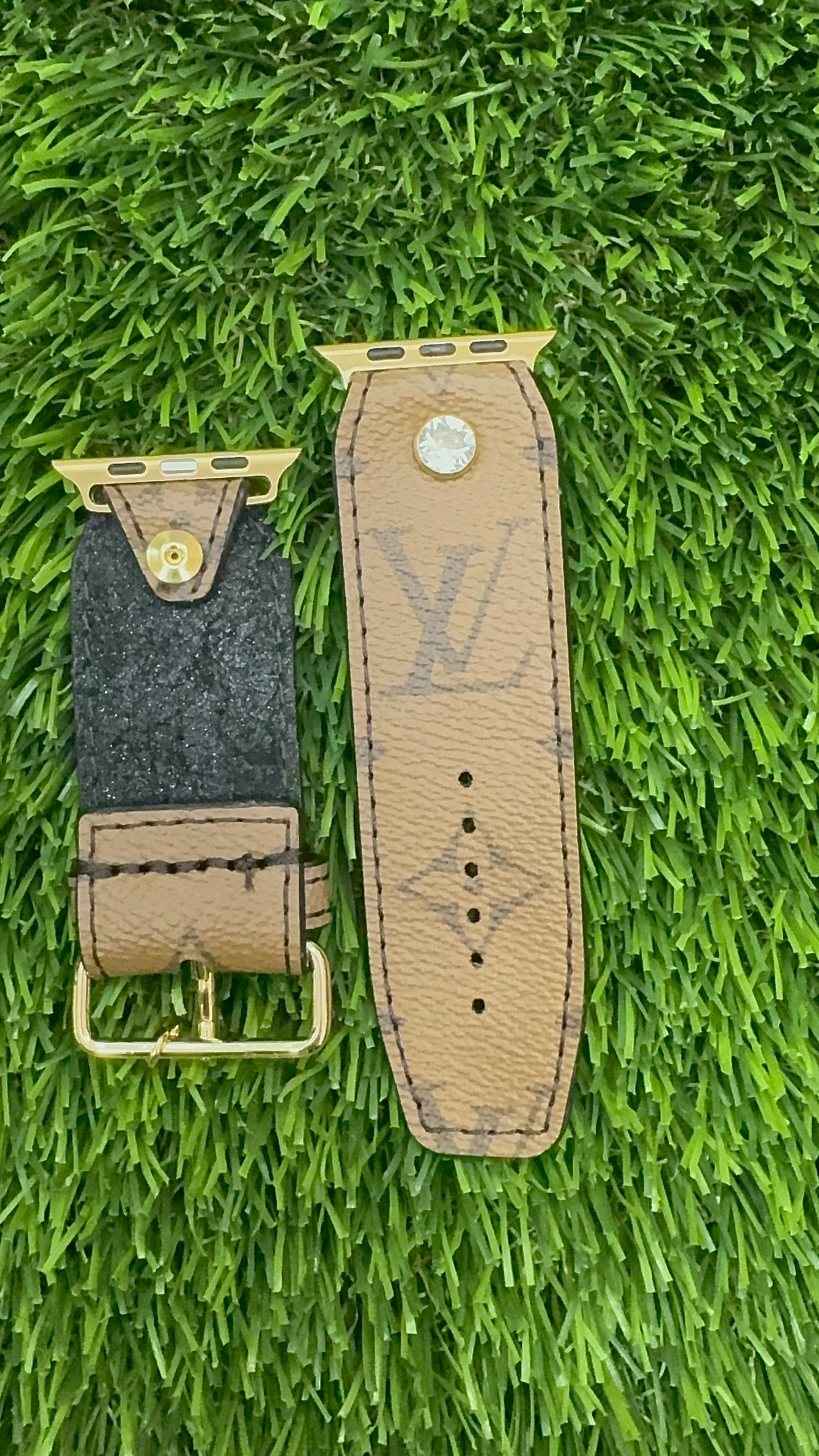 Rare Authentic Upcycled LV Reverse Monogram