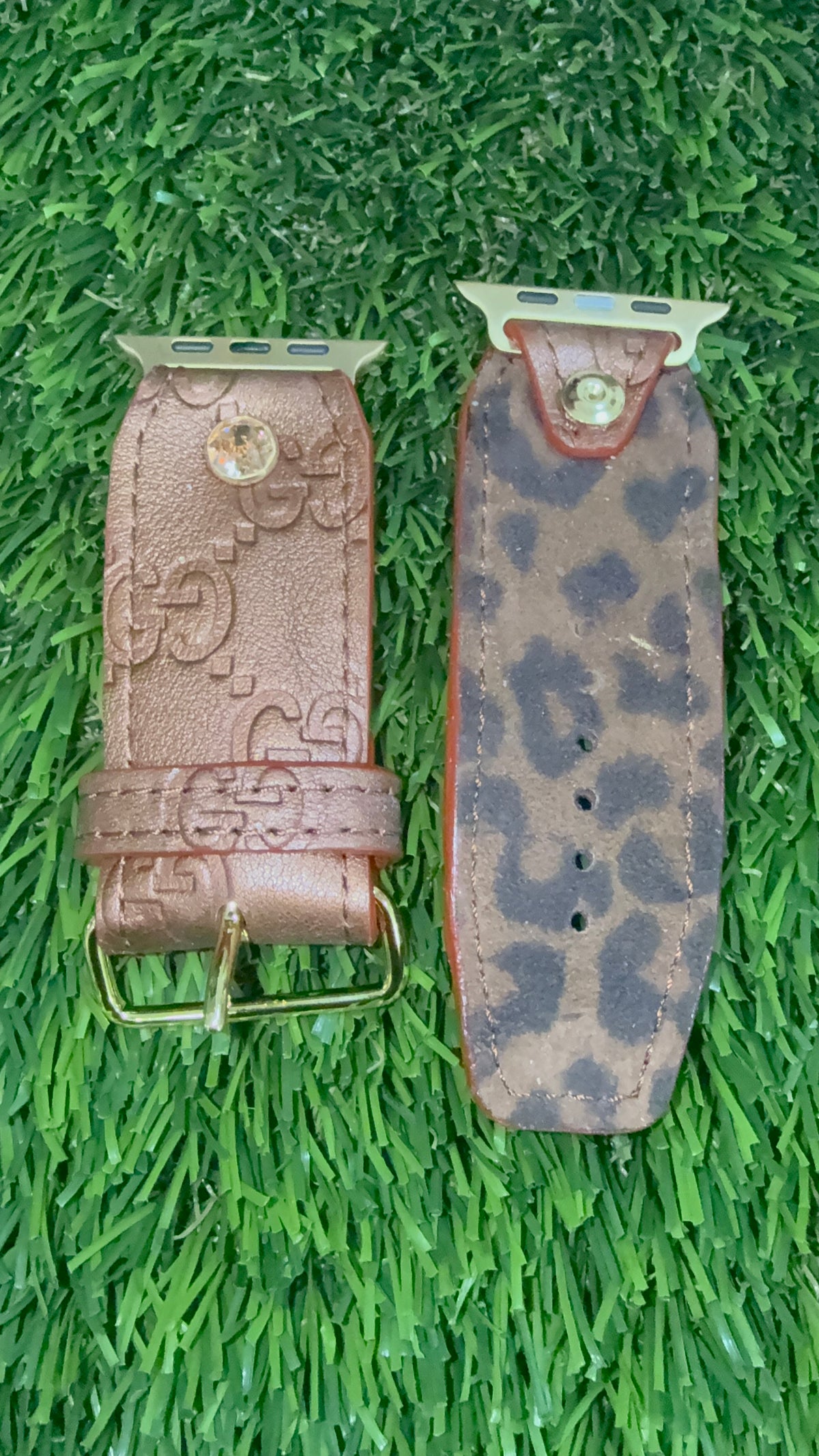 OTD-Authentic Upcycled Metallic Brown GG