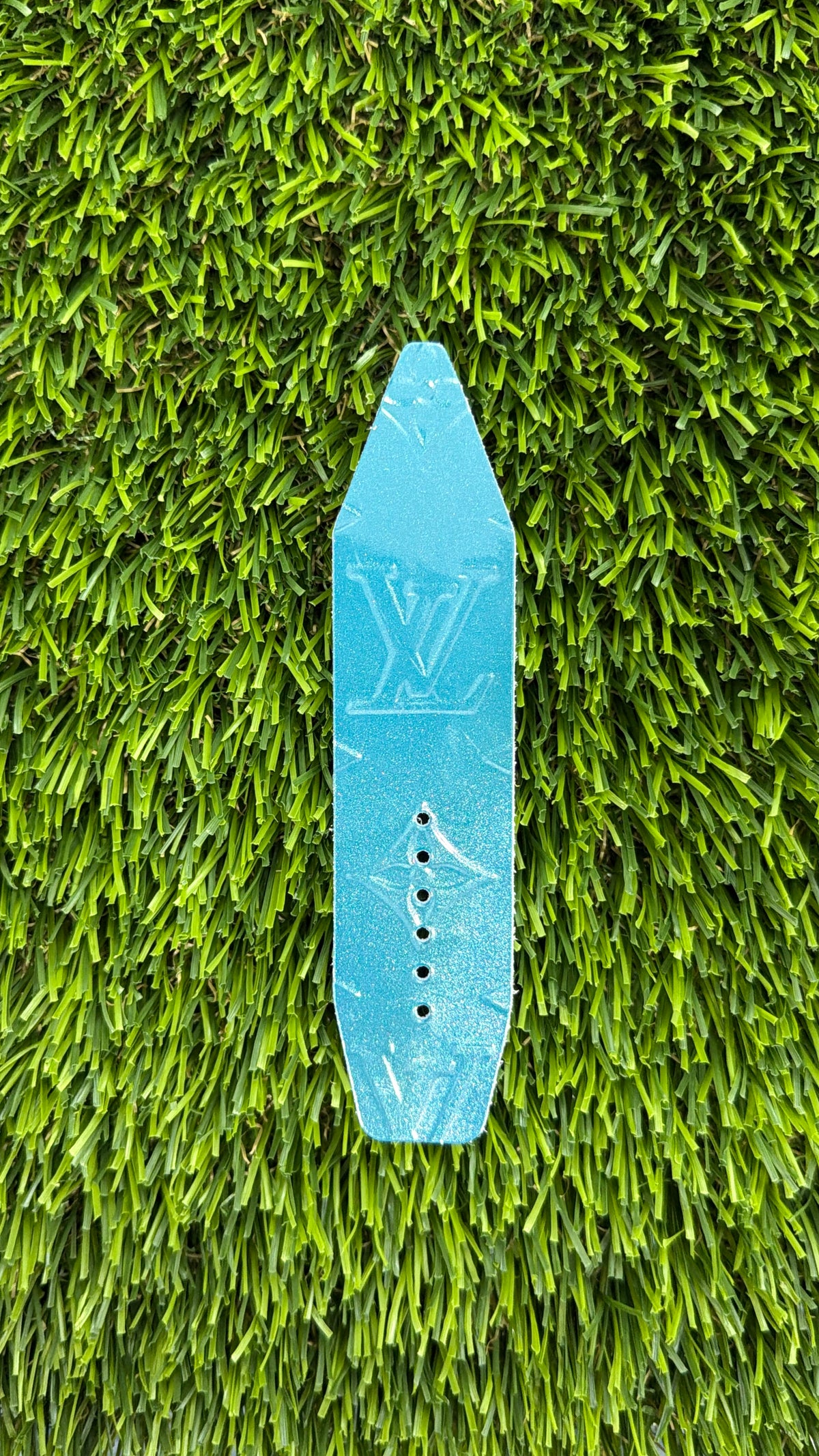 Authentic Limited Edition Upcycled LV Blue Galactic