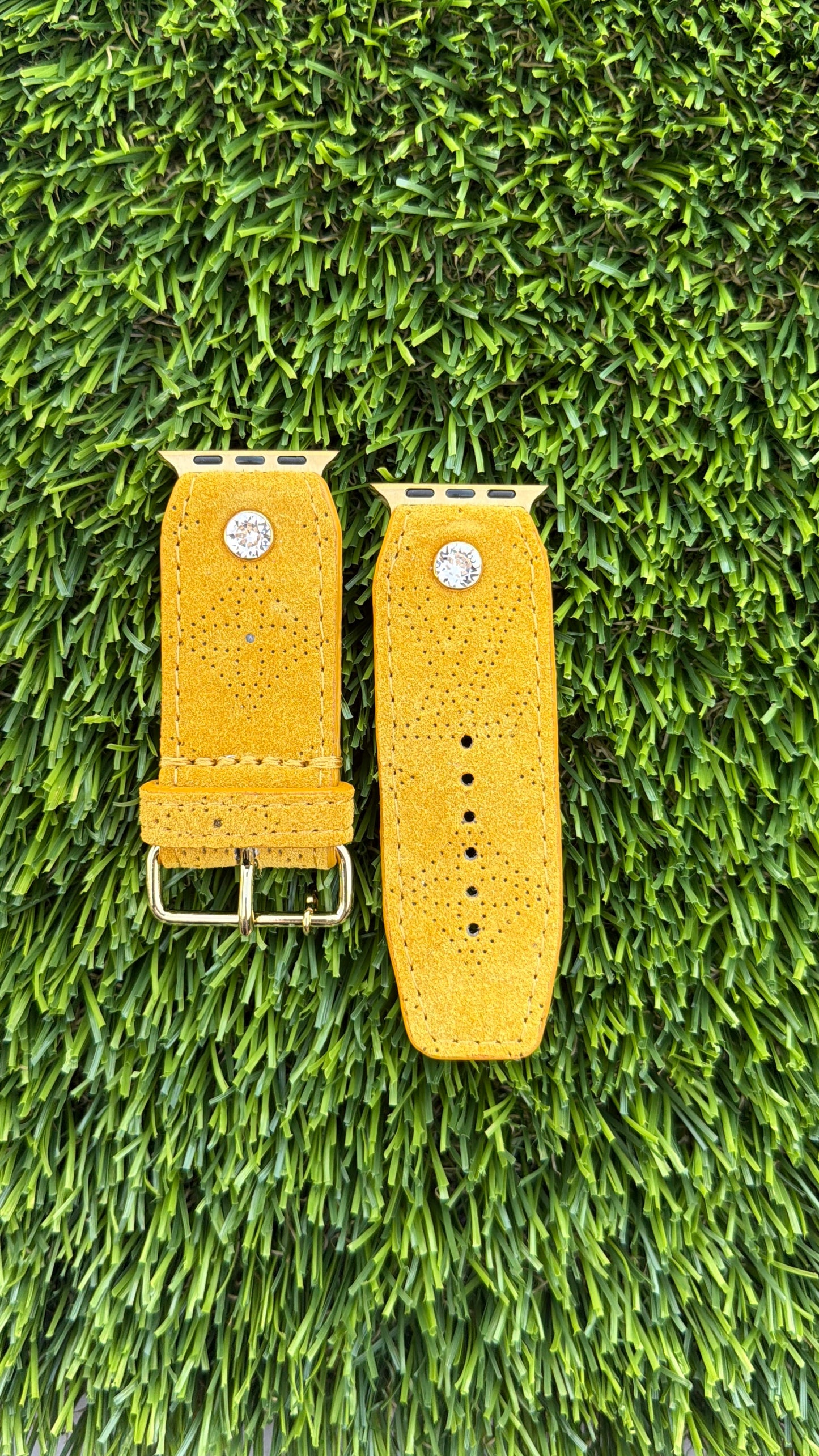OTD-Alpha-Authentic Upcycled LV Suede Mustard Mahina