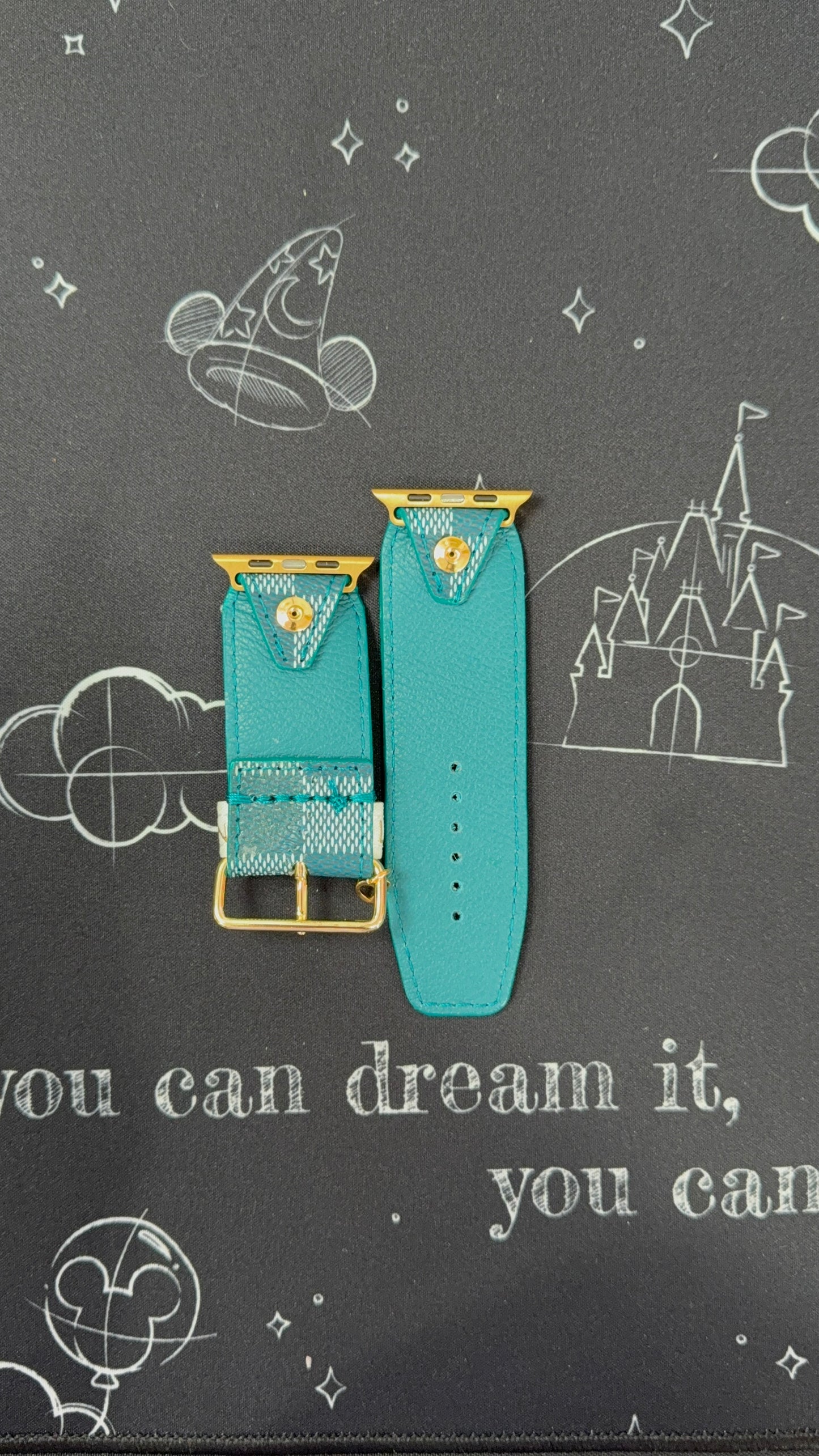 Auténtico LV Damier Azur