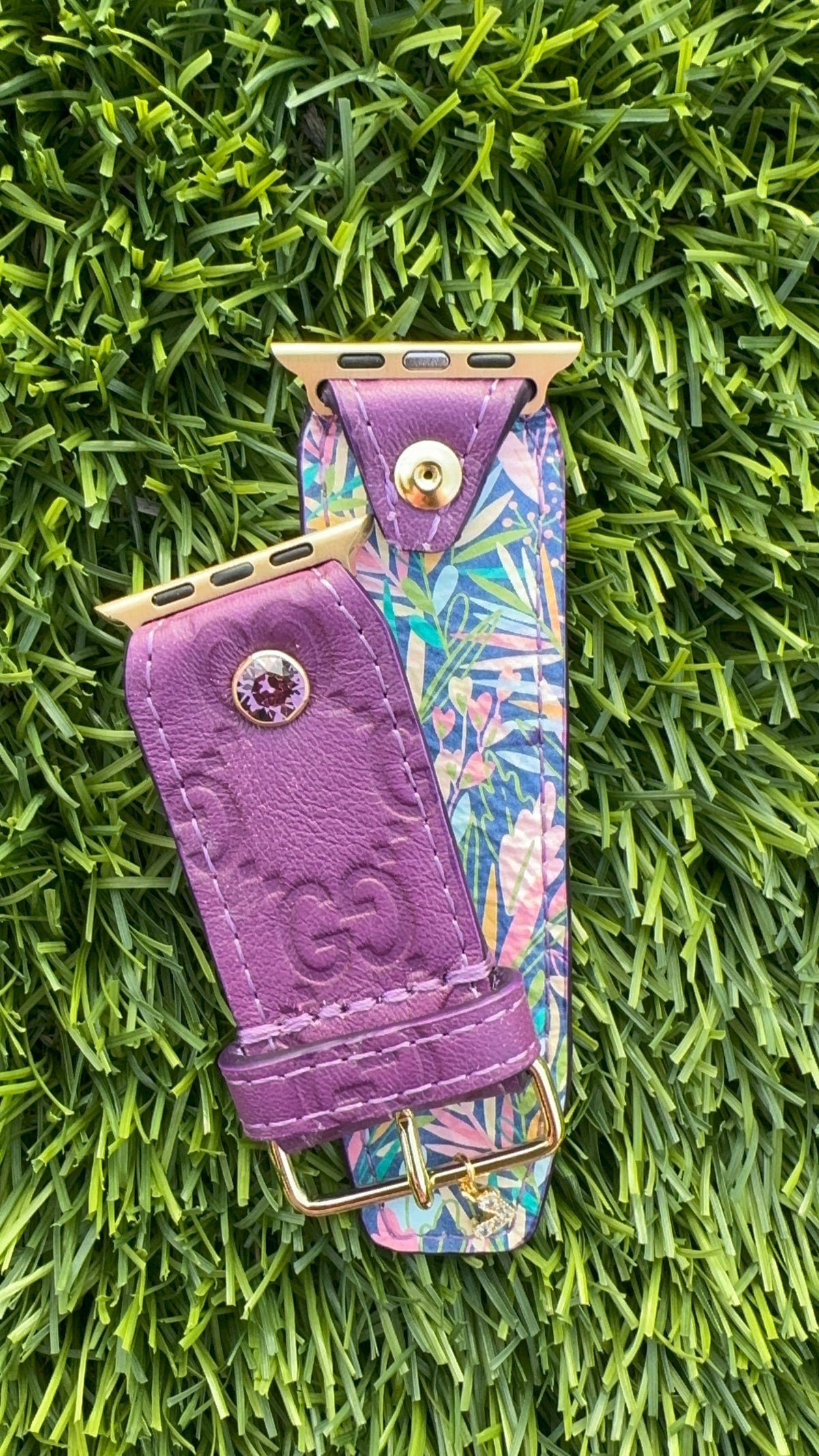 Authentic Upcycled Purple GG