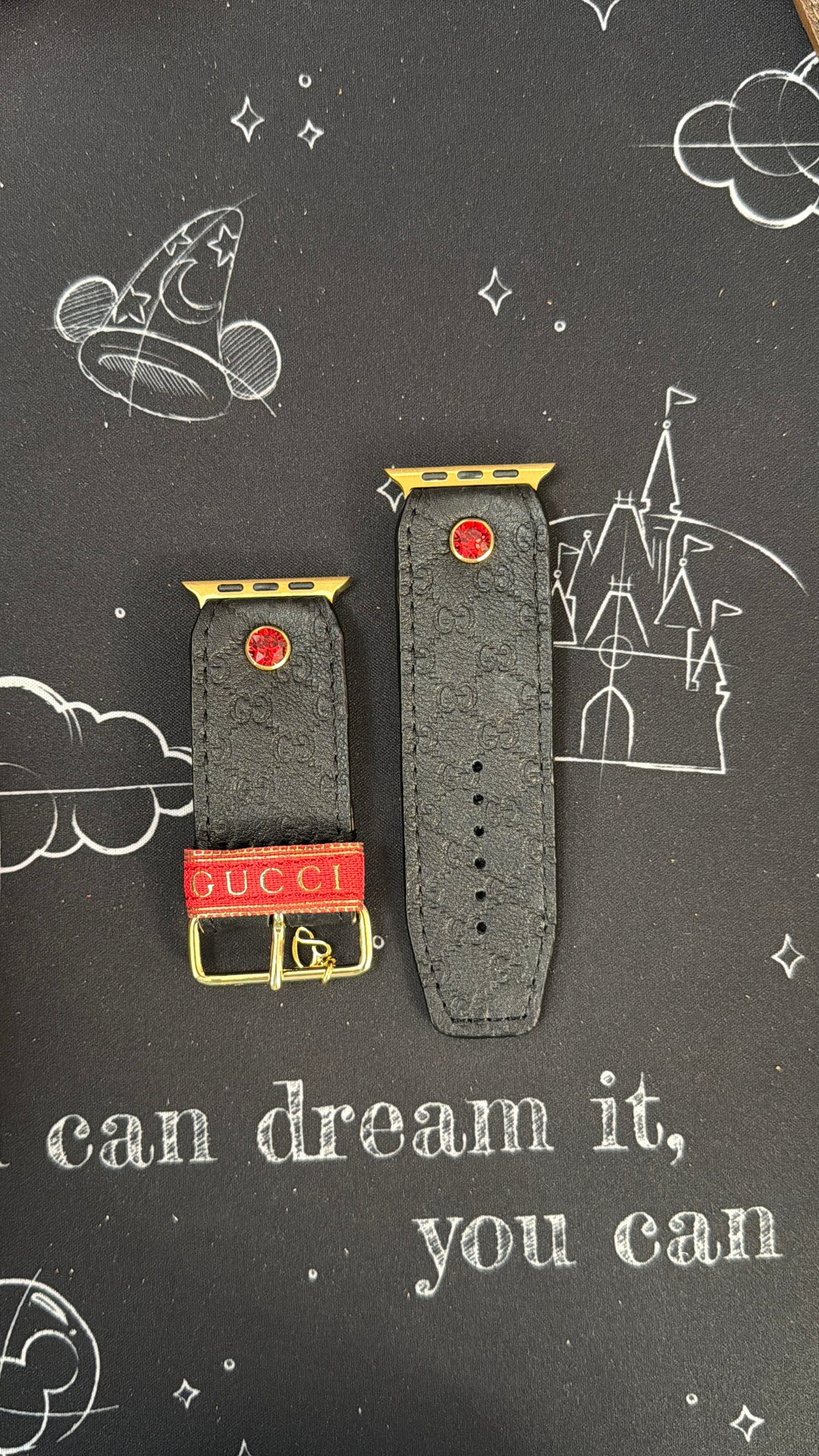 Authentic Upcycled Black Micro GG