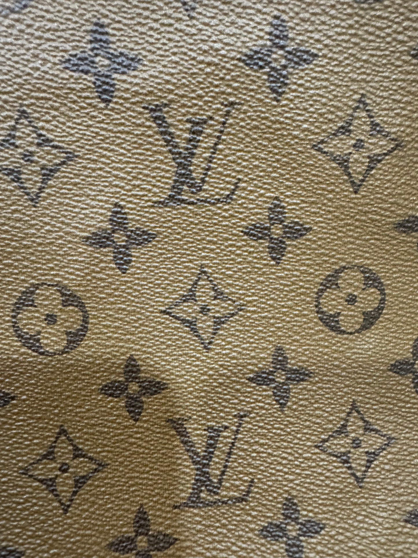 Rare Authentic Upcycled LV Reverse Monogram