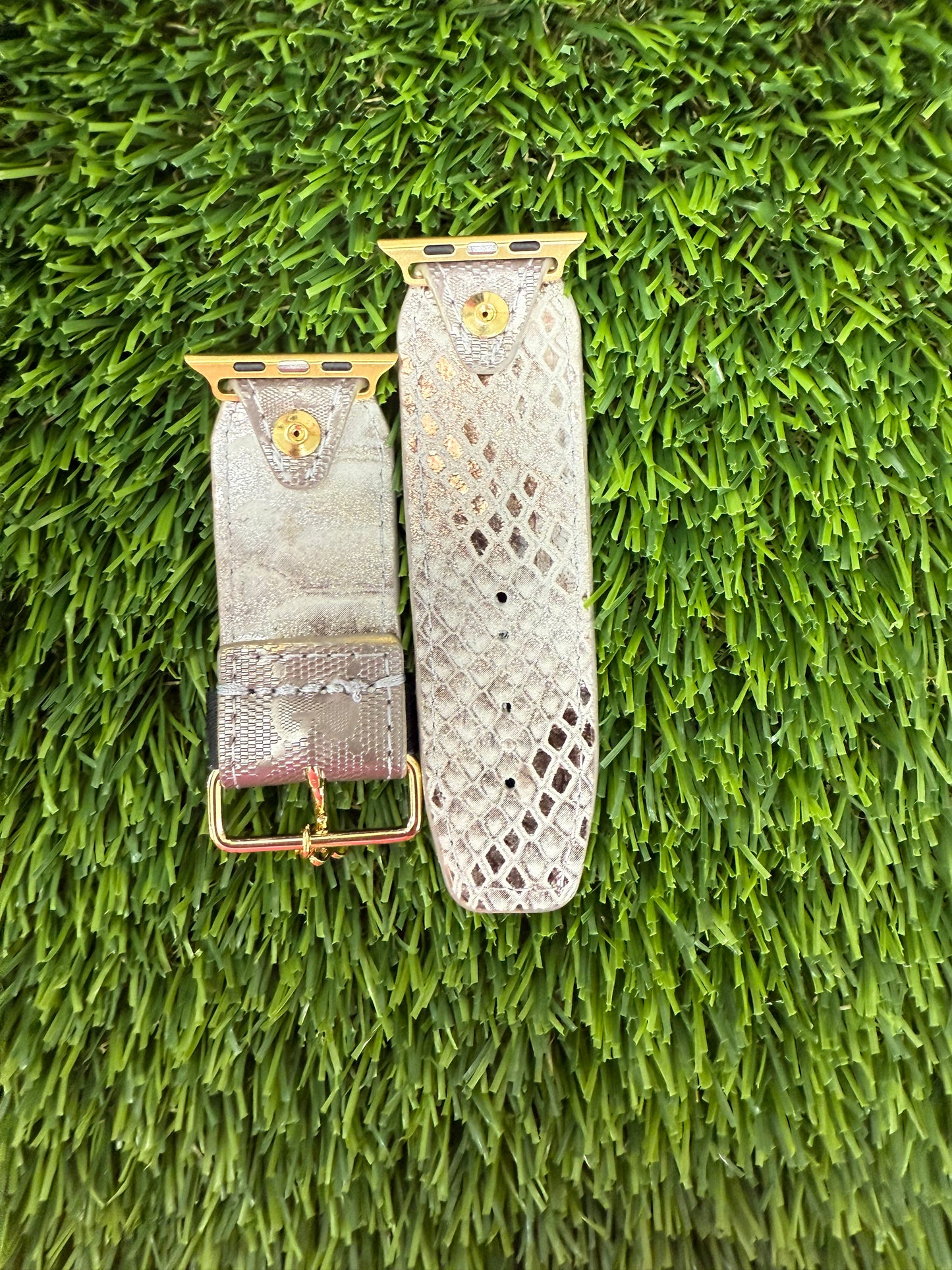 Blemished-Beta-Authentic Upcycled Pewter GG Imprime