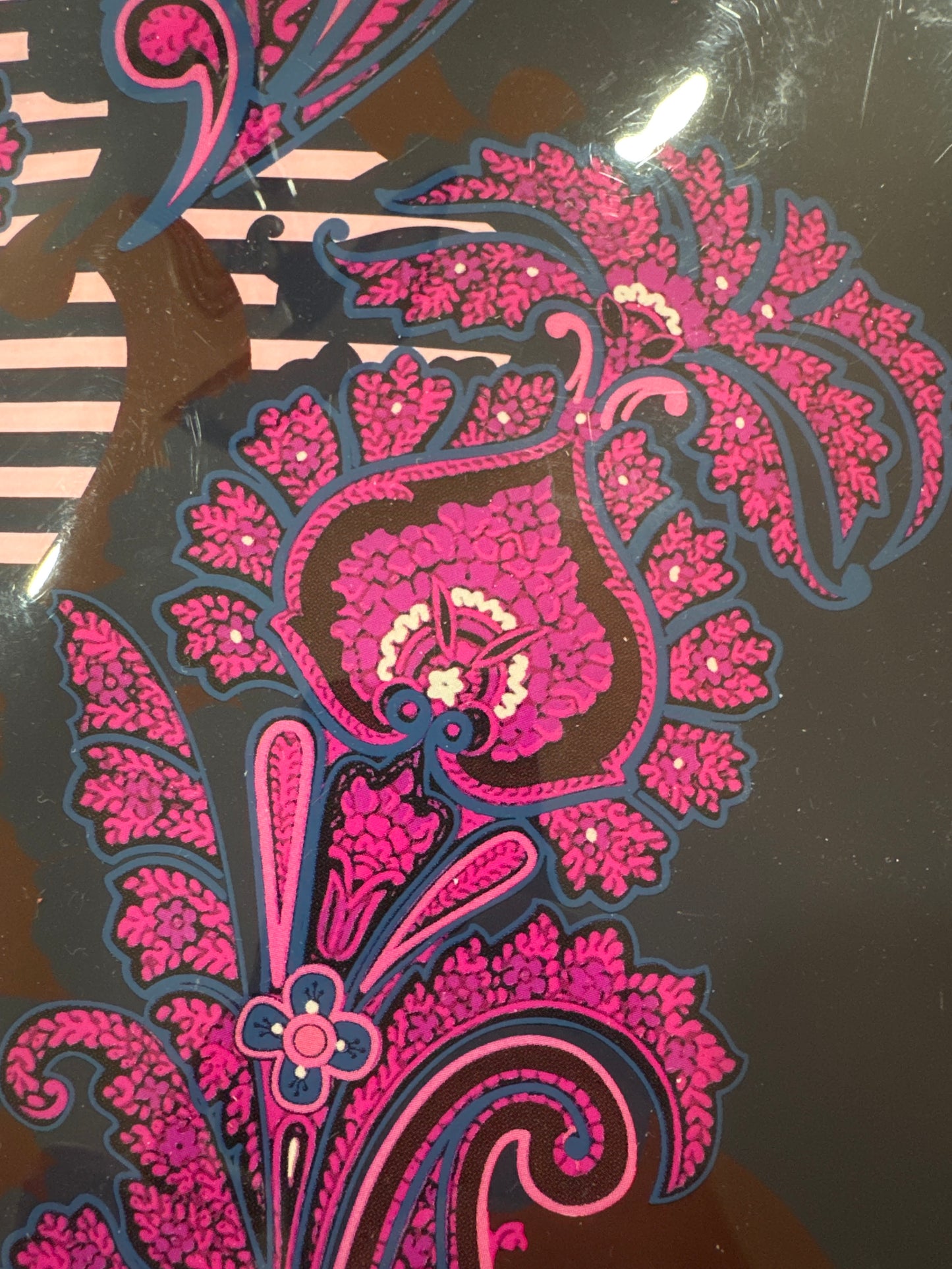 Pink and Navy- Authentic Upcycled Ted Baker