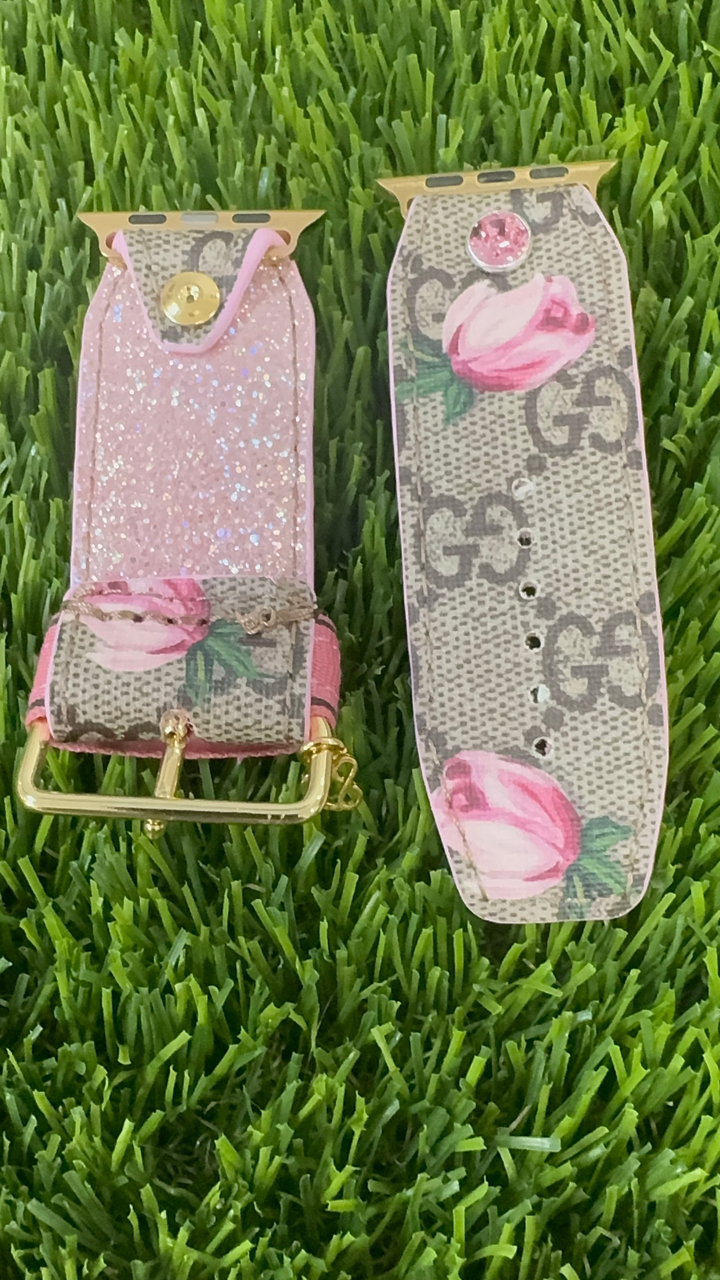 Authentic Upcycled GG Rose