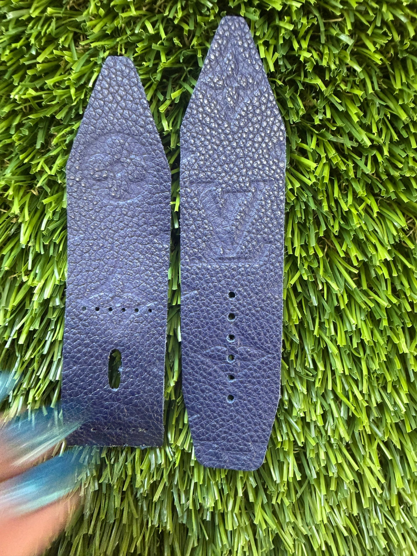 LC-Beta-Authentic Upcycled LV Celest Empreinte (Blue)