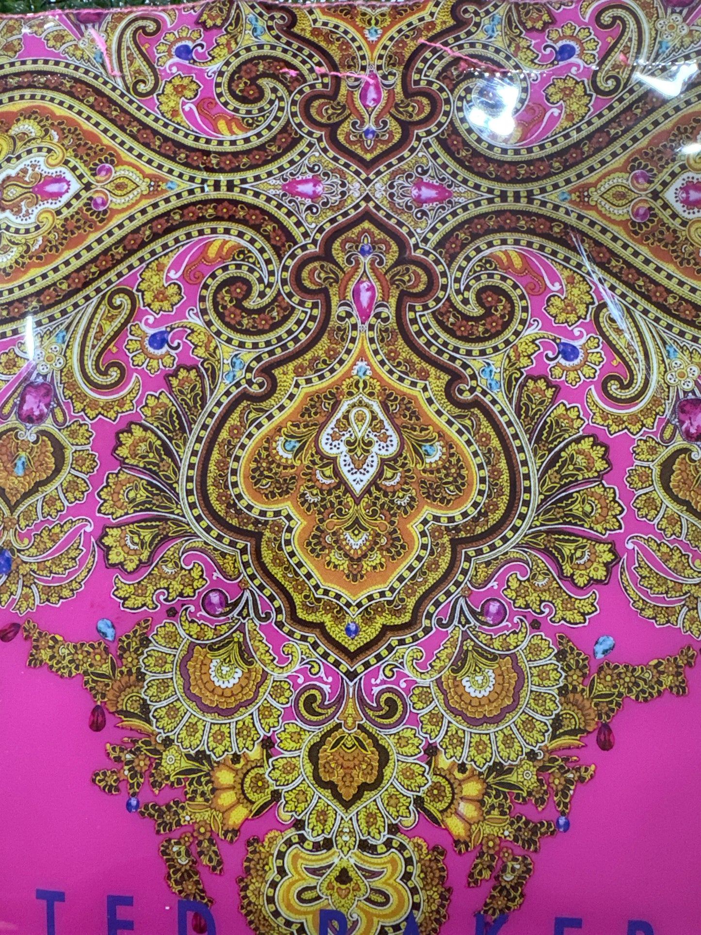 Pink Medallion - Authentic Upcycled Ted Baker