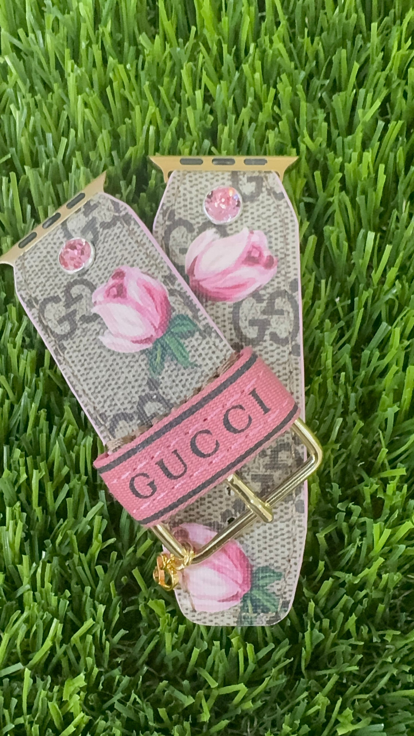 Authentic Upcycled GG Rose