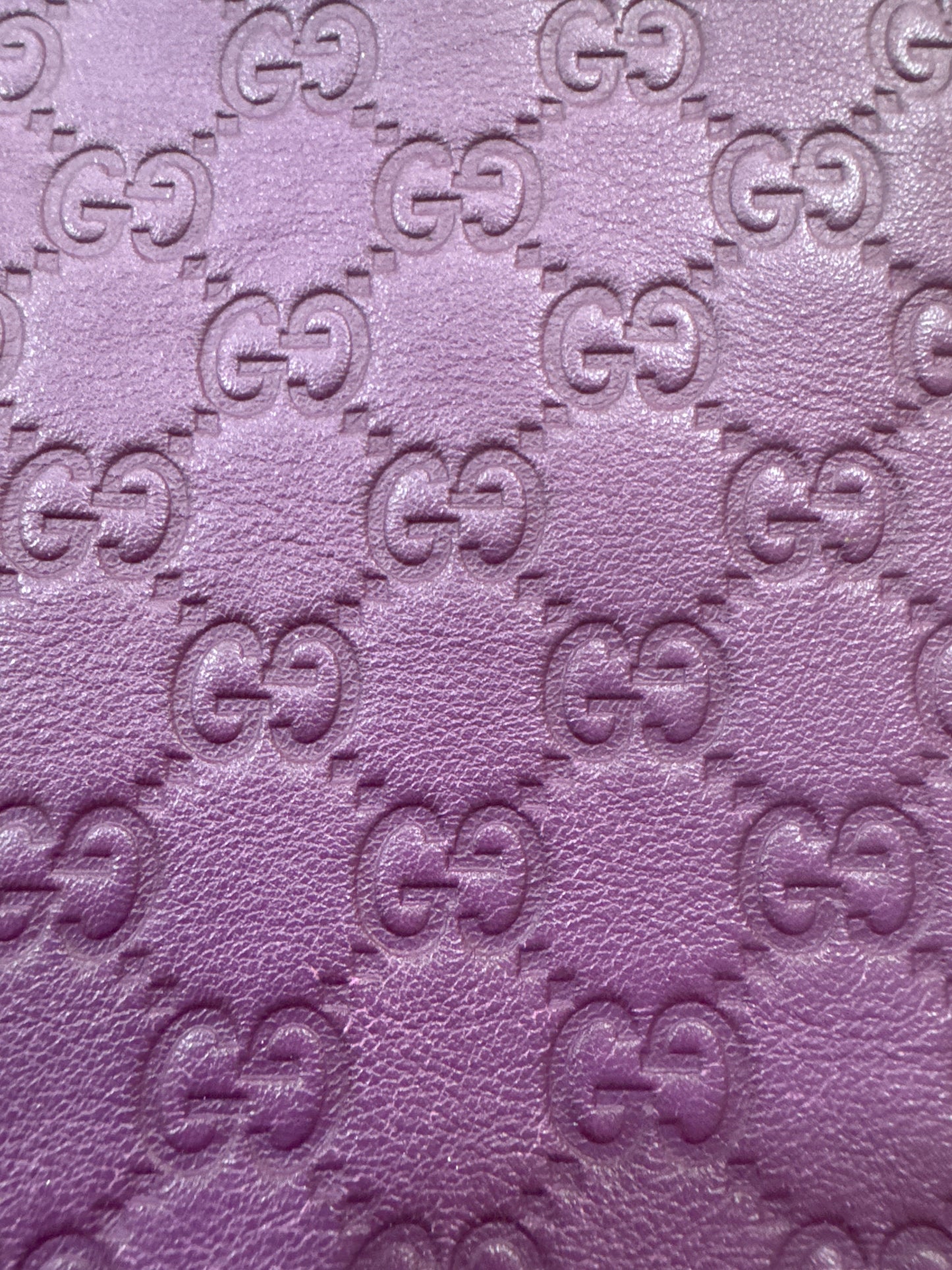Authentic Upcycled Purple GG