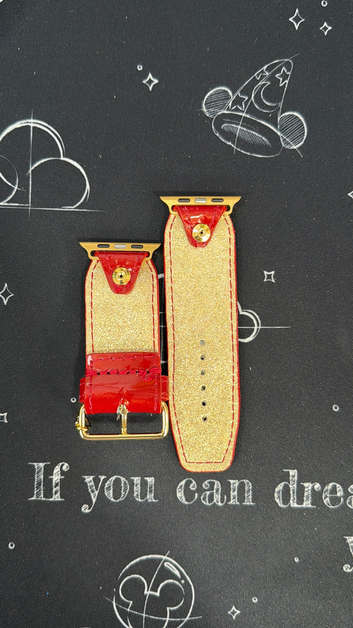 Authentic Upcycled LV Cerise (Cherry) Vernis