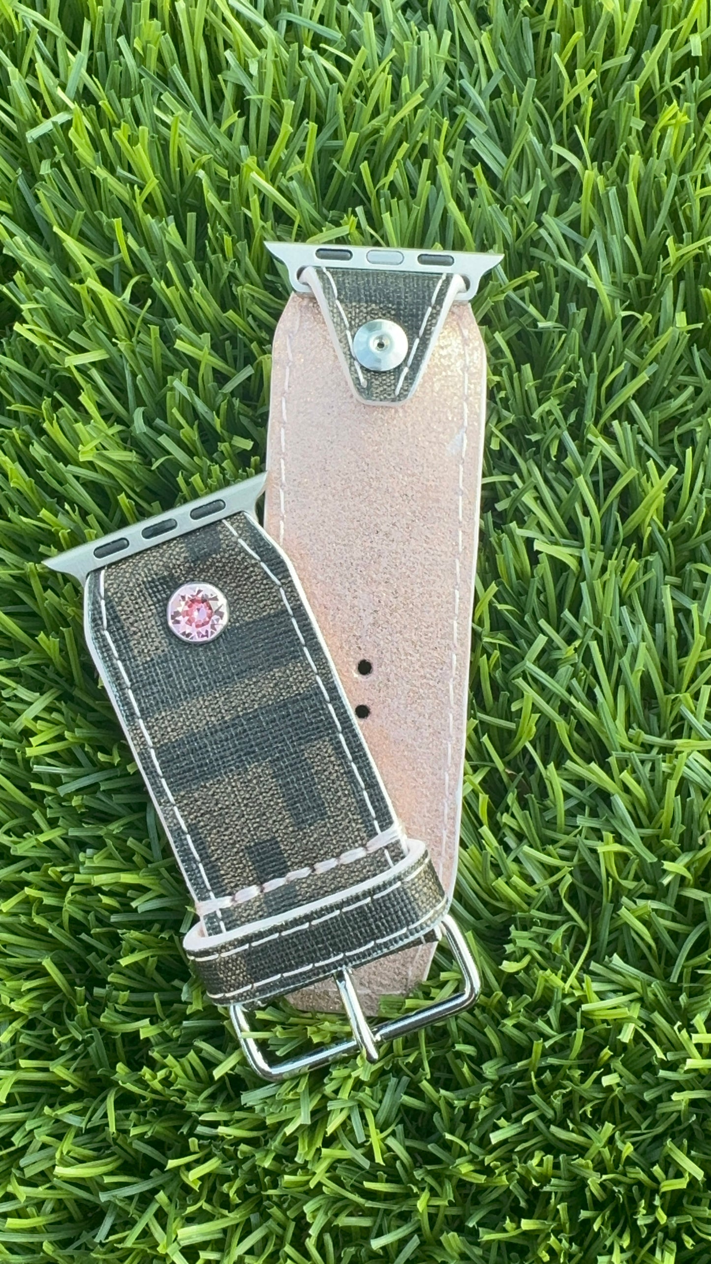 Authentic Upcycled Traditional Brown Fendi