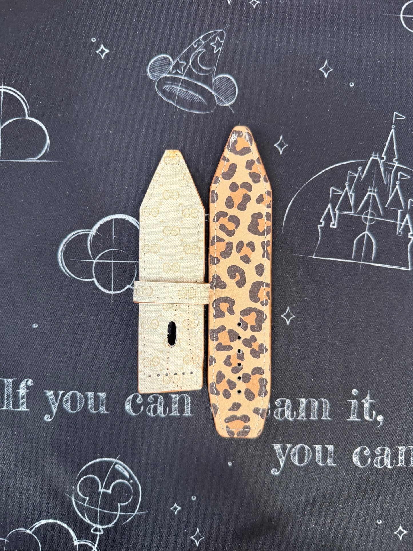 Blemished-Beta 2-Authentic Upcycled Vintage Cream & Brown Micro GG