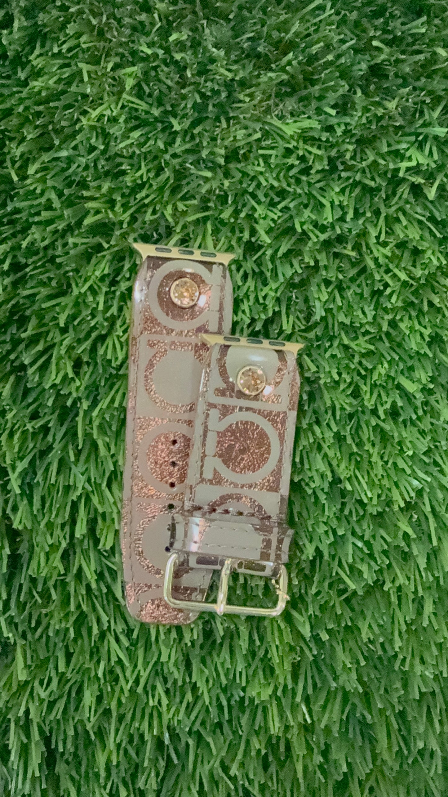 OTD- BETA-Authentic Upcycled Ferragamo Gancini Waterproof Line
