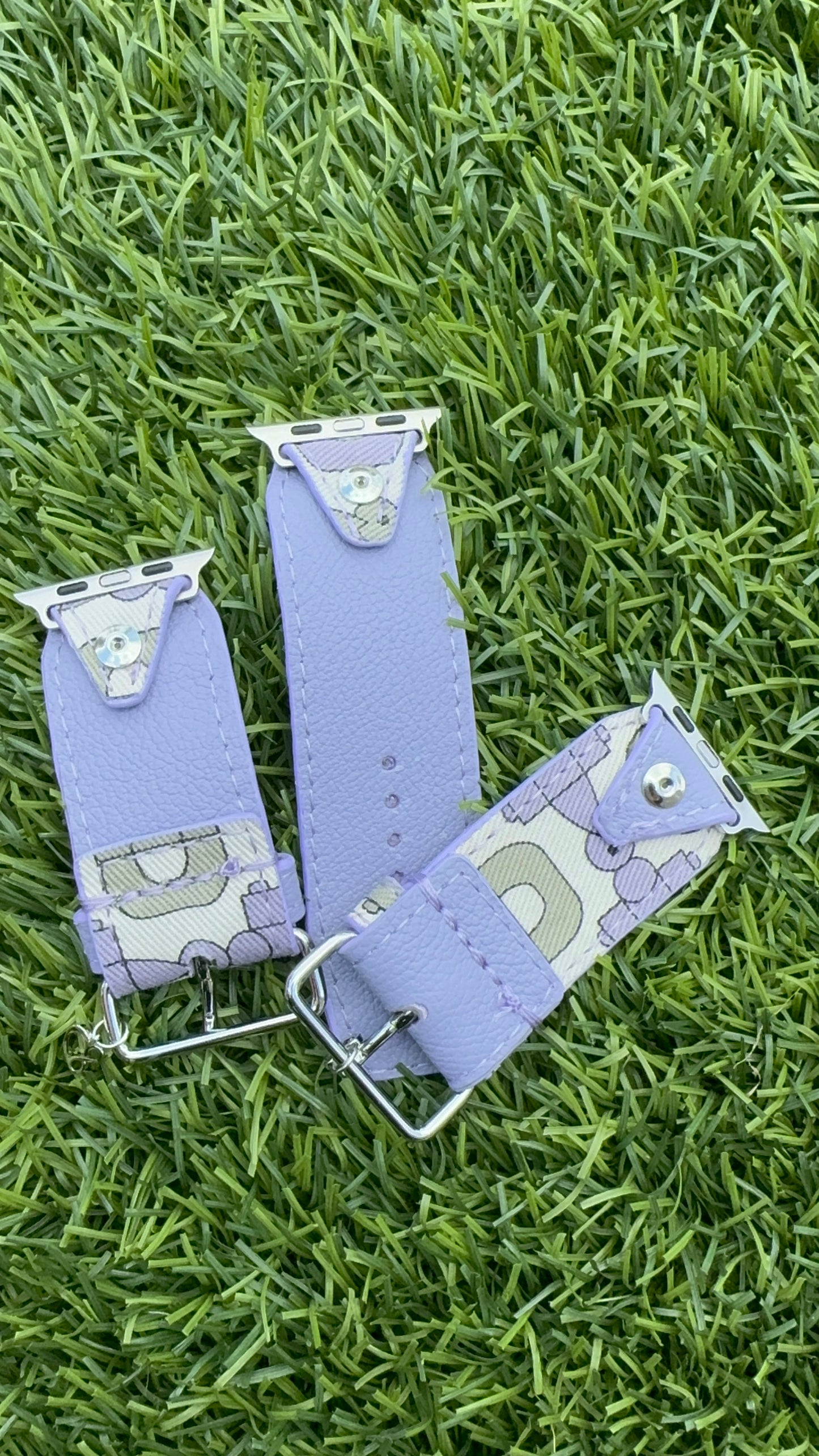 Authentic Upcycled GG Lavender Horsebit