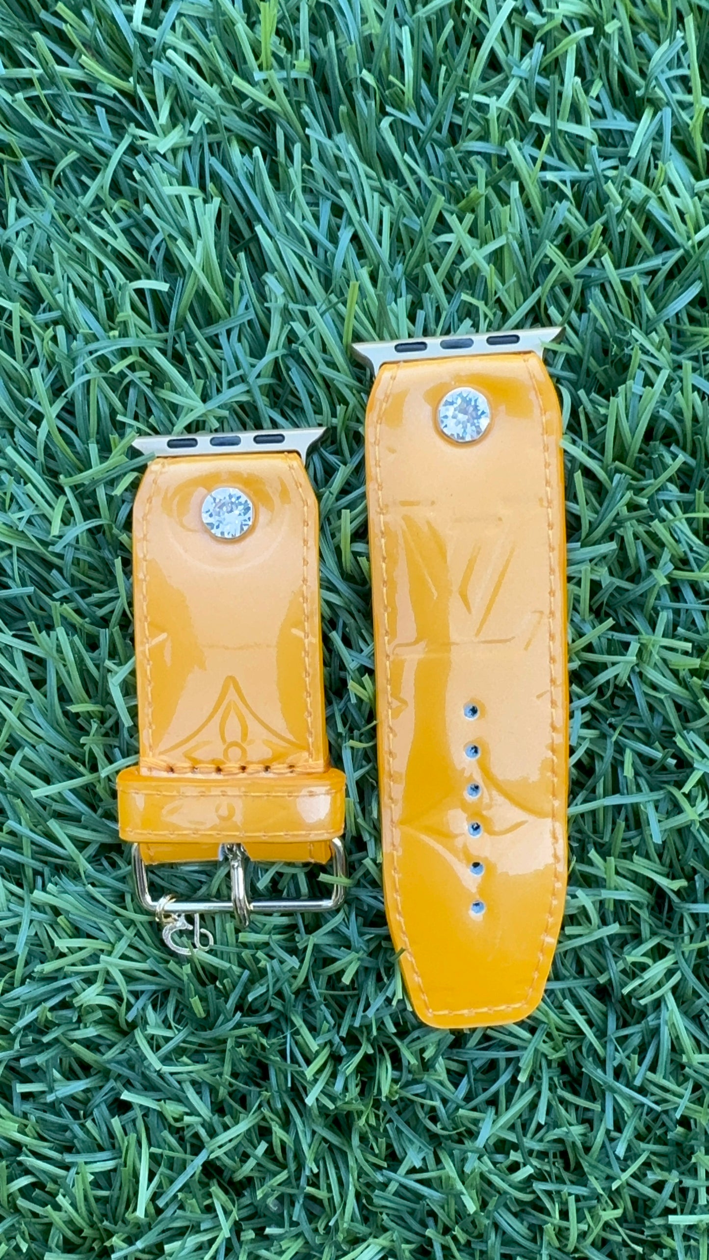Blemished Authentic Upcycled LV Mango Vernis