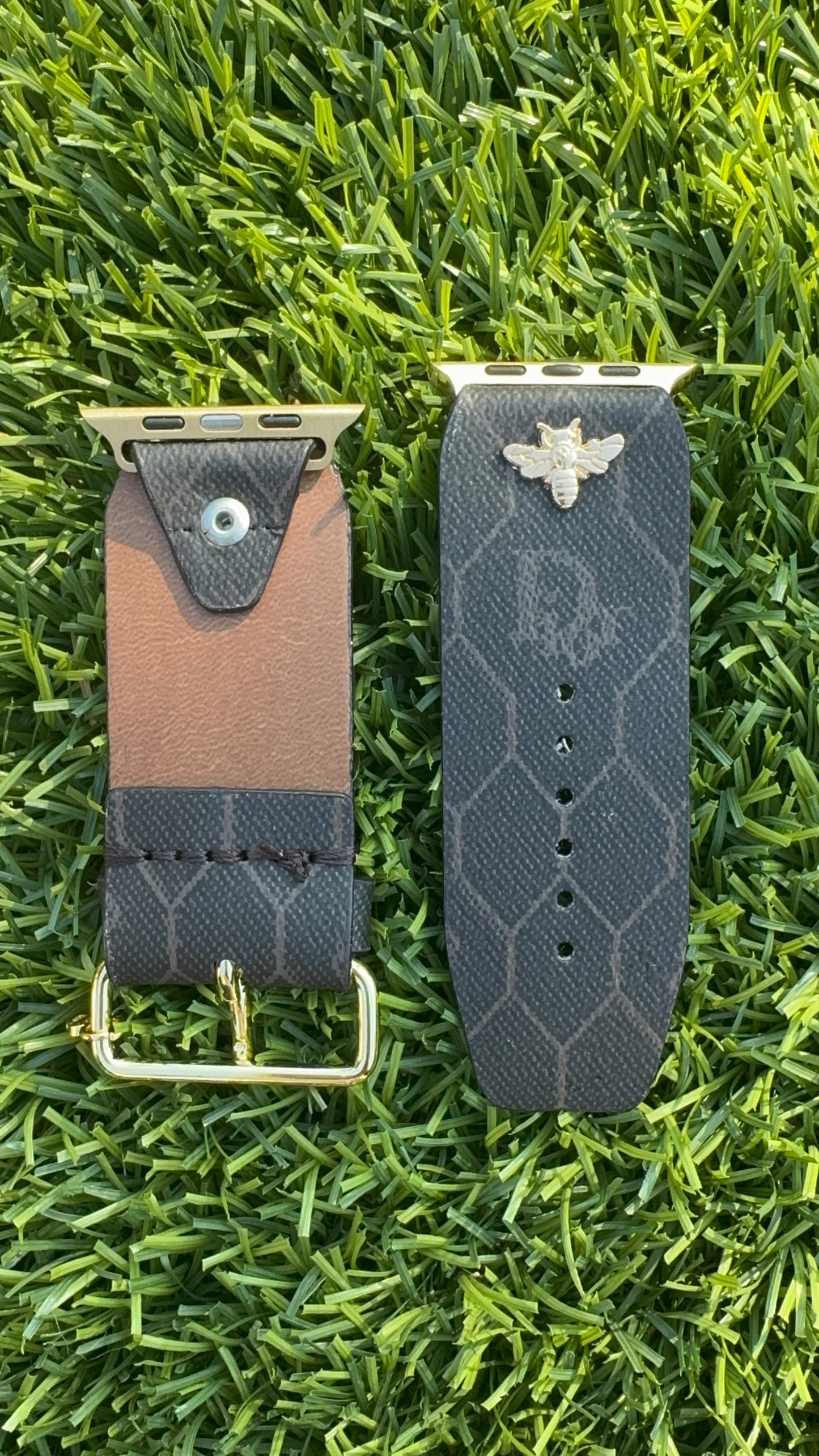 Authentic Upcycled Black Honeycomb