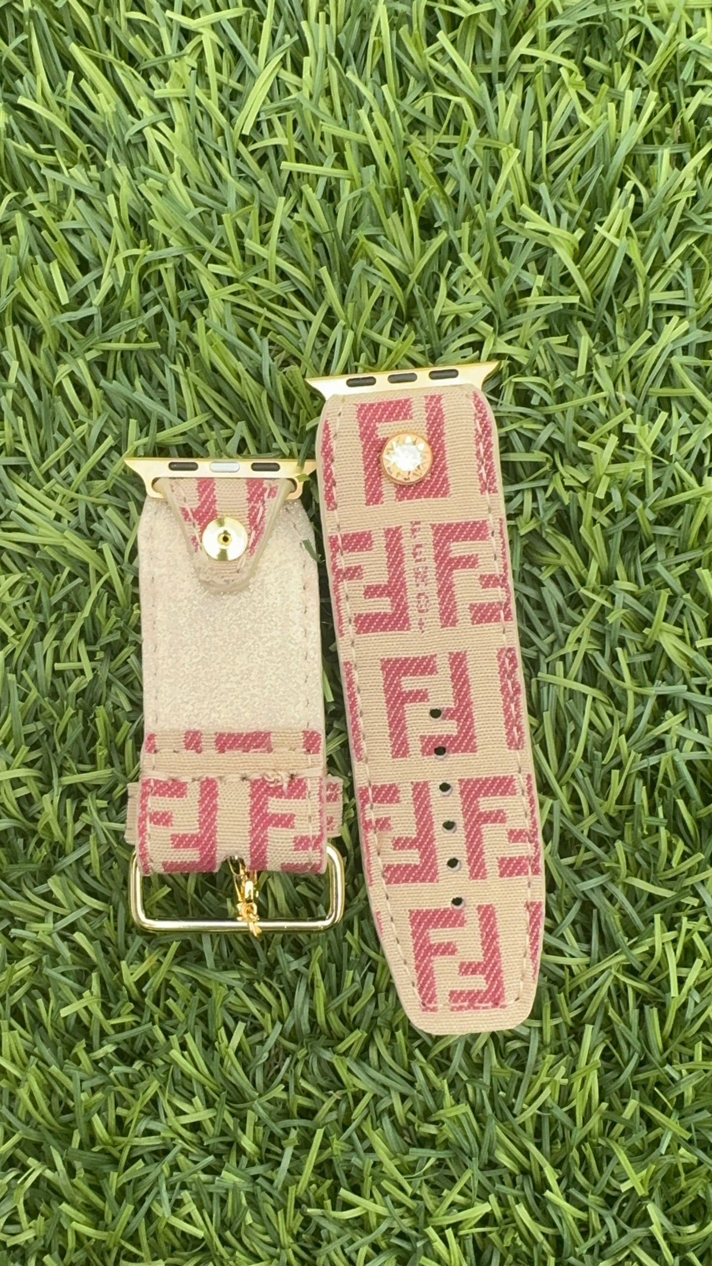 Authentic Upcycled Red Fendi