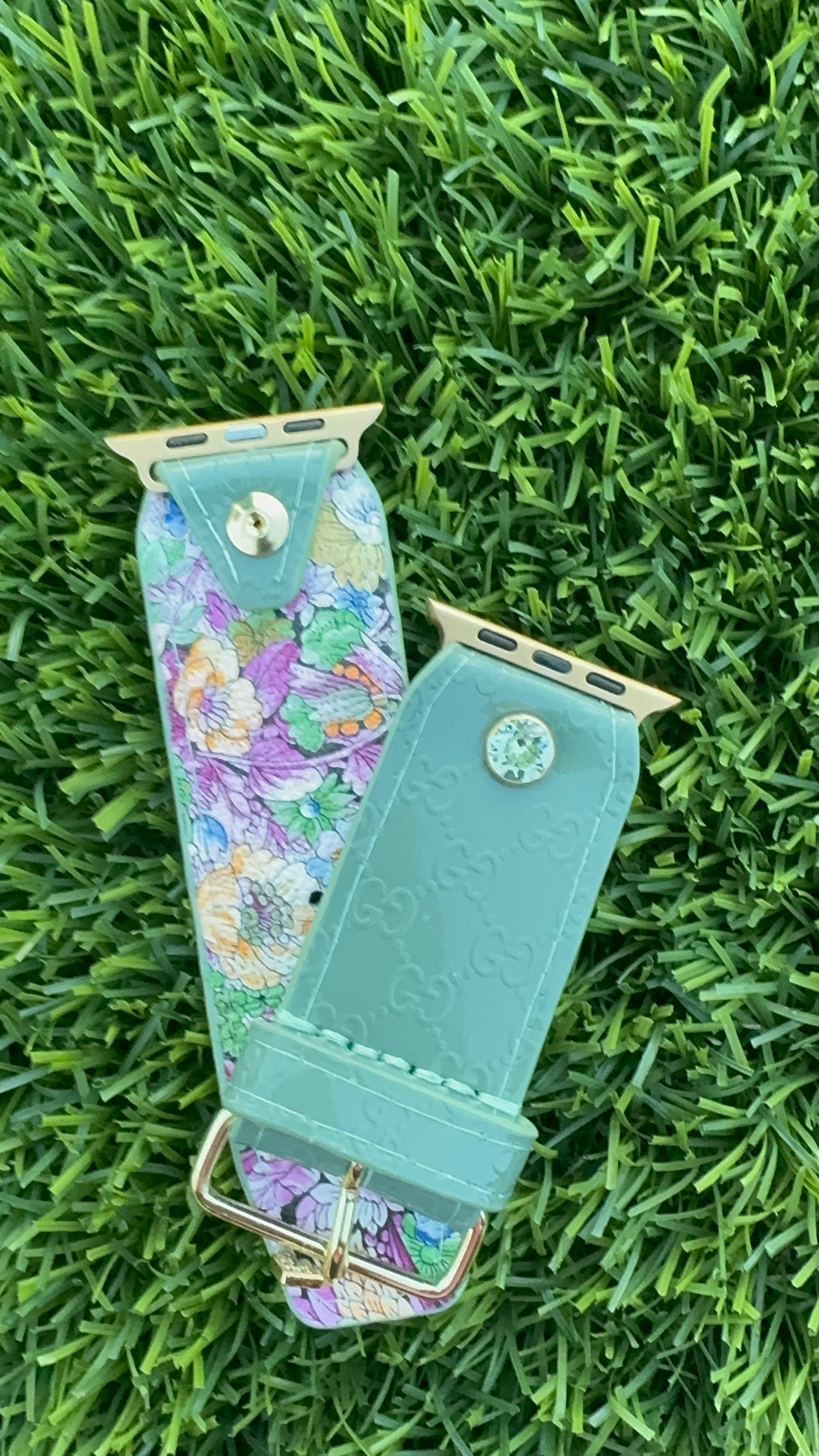 Authentic Upcycled Green Sage Micro GG Patent
