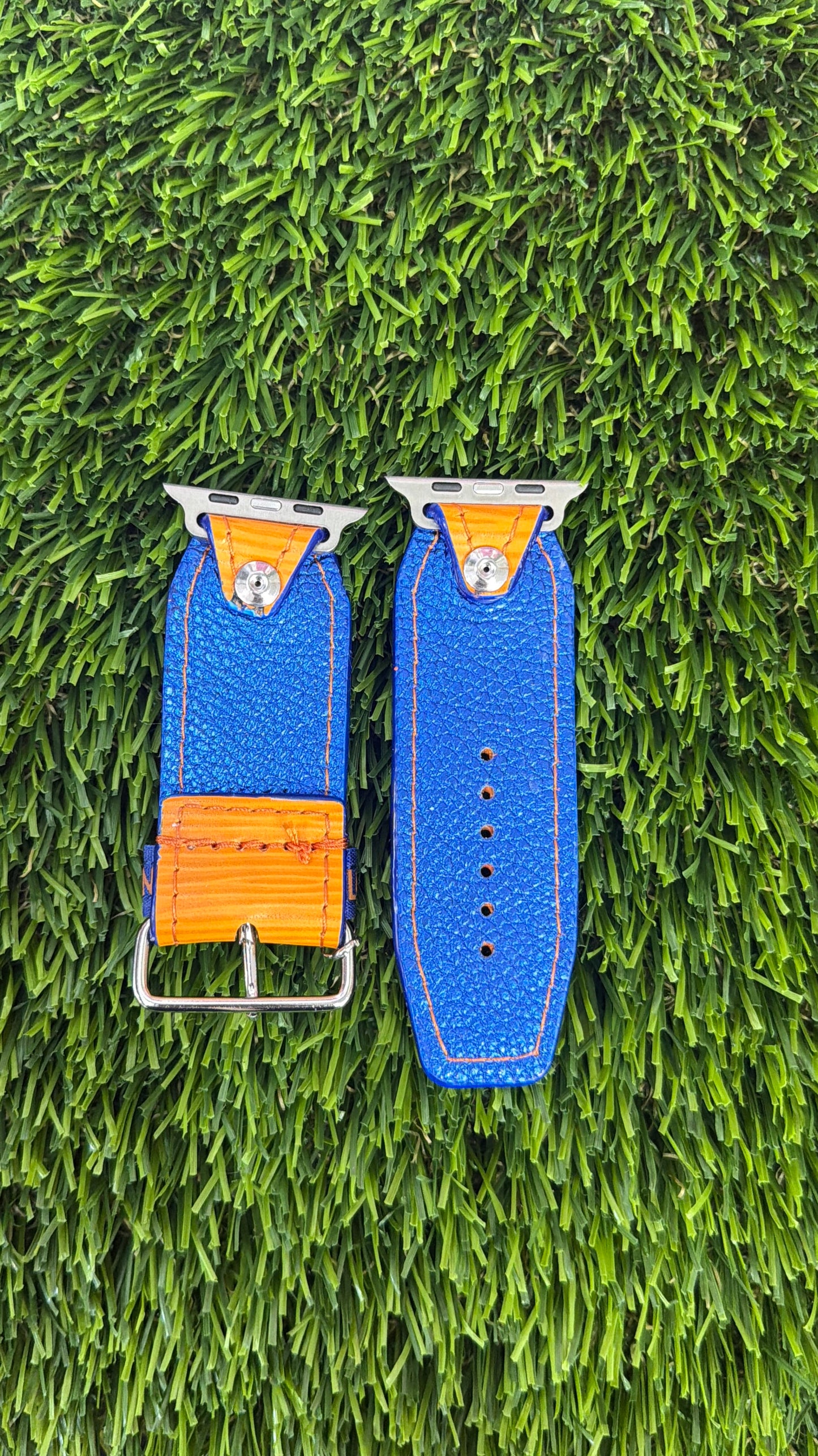 OTD-Alpha- Blue Edge-LV Epi Vintage in Mandarin Orange Leather