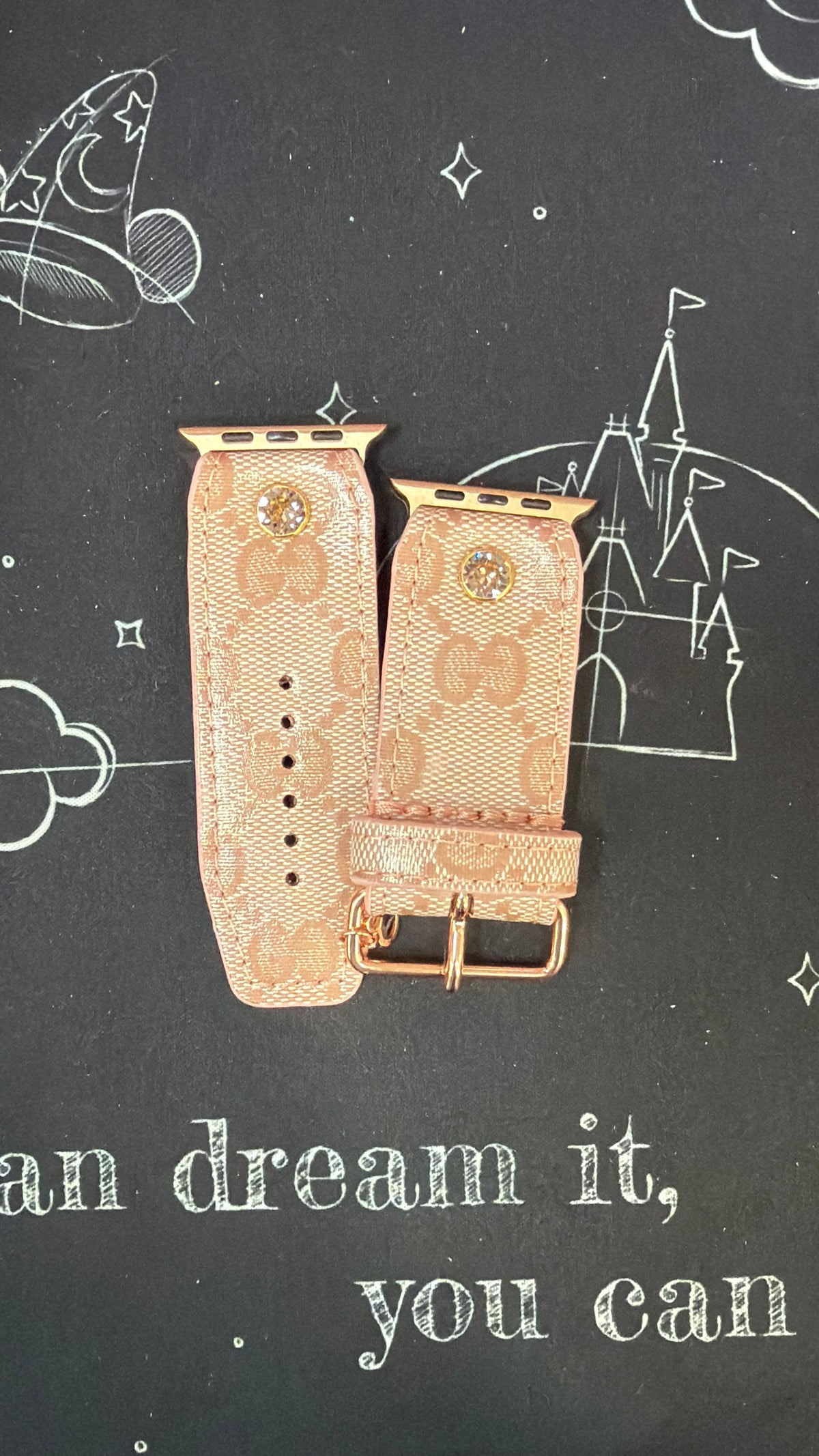 Authentic Upcycled Pink GG Imprime