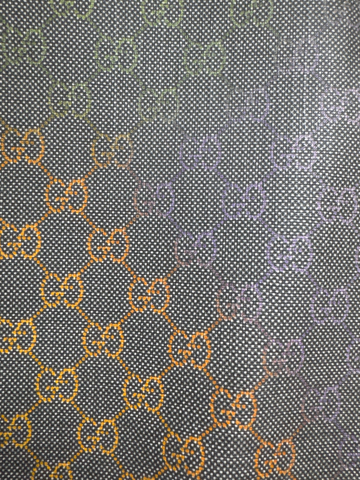 Authentic Upcycled Multicolored GG